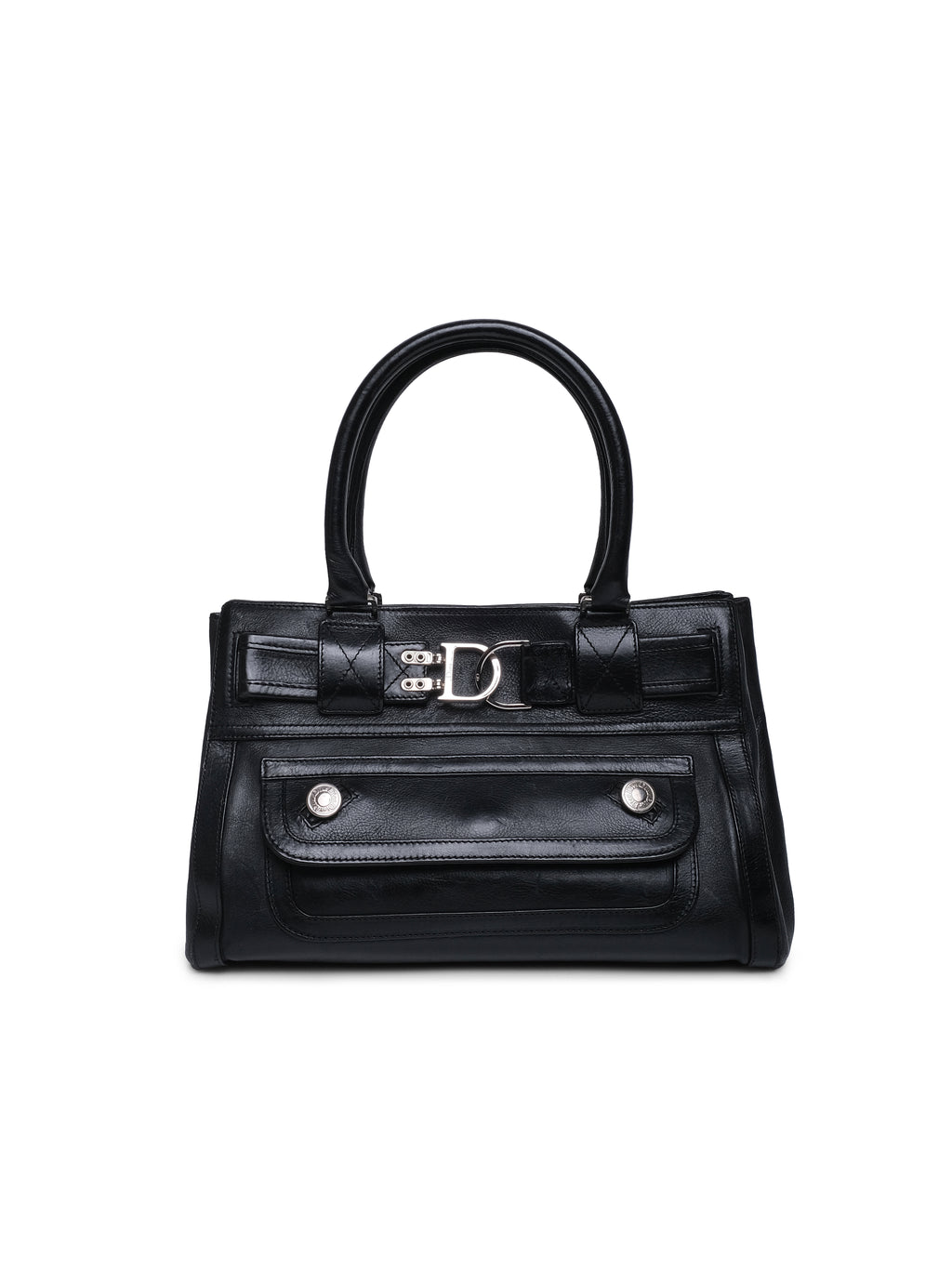 CHRISTIAN DIOR TOP HANDLE FLIGHT BAG