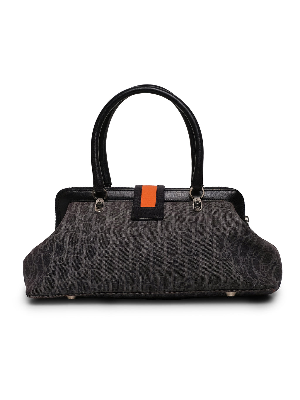 CHRISTIAN DIOR DIORISSIMO FLIGHT FRAME SATCHEL
