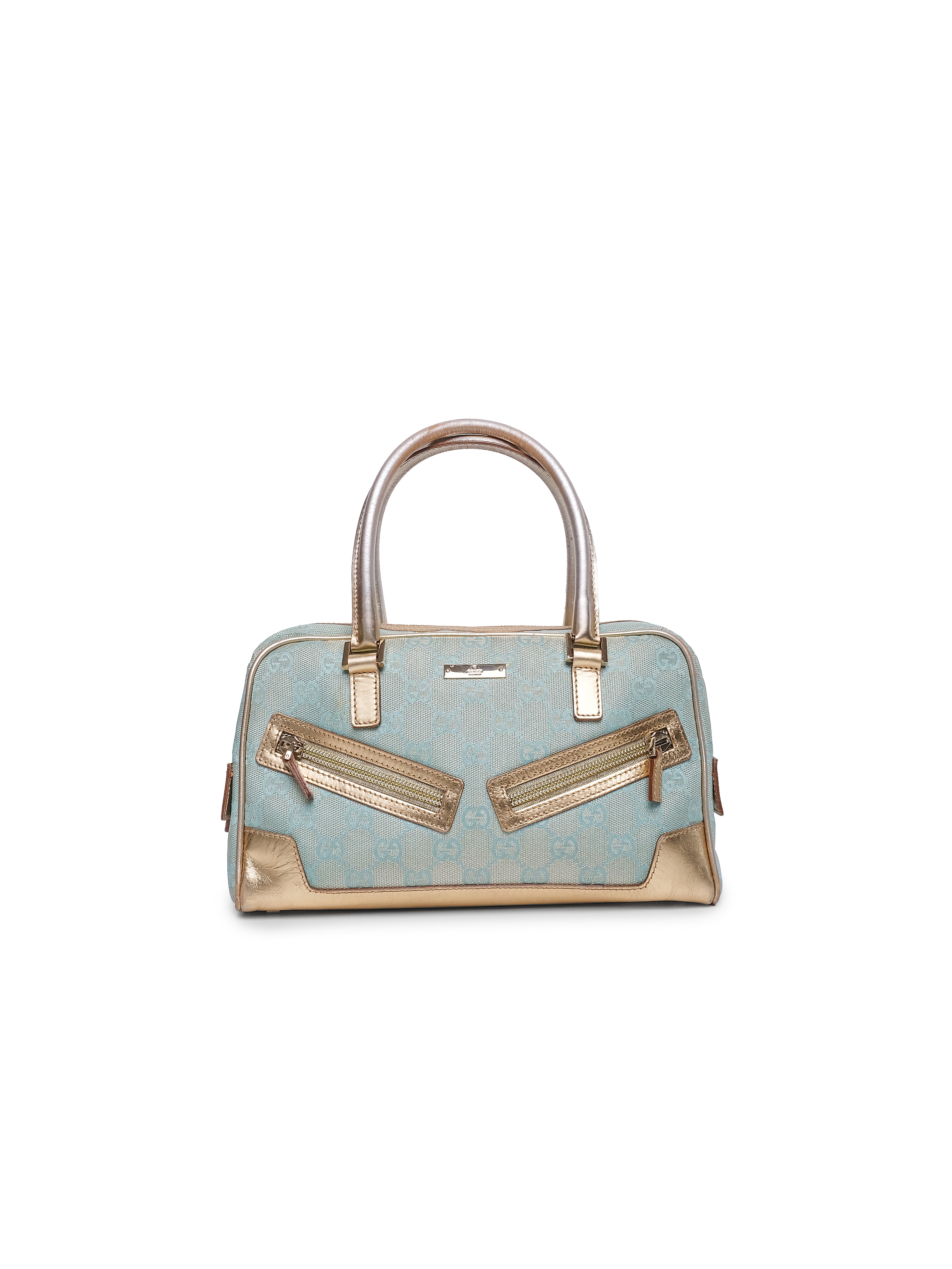 GUCCI GG MONOGRAM MINI BOSTON BAG