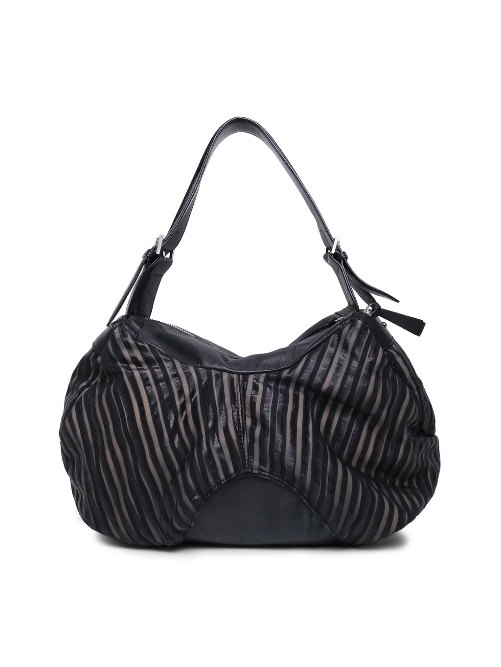 JEAN PAUL GAULTIER CAVALLERIA STRIPED Y2K BAG