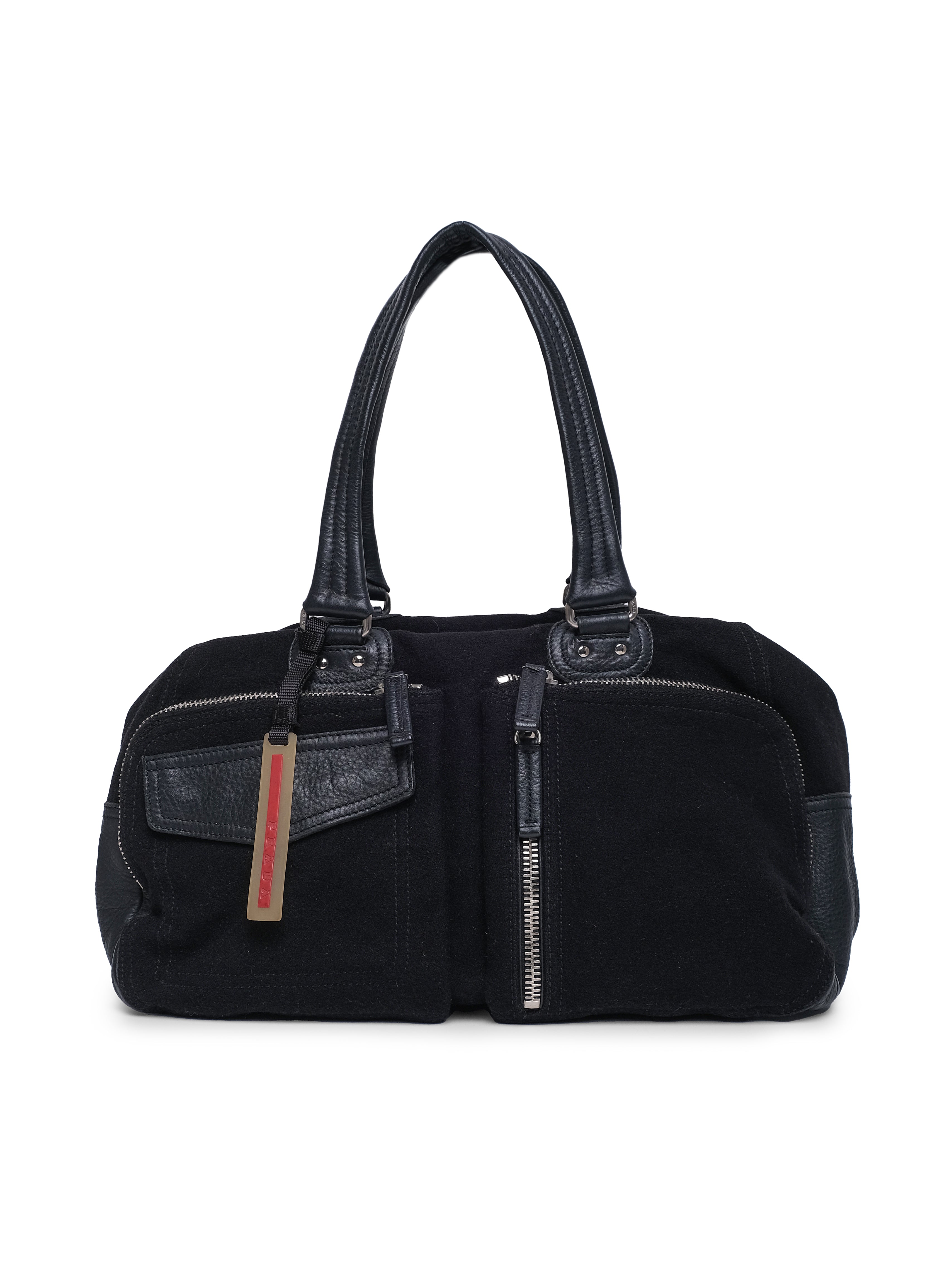 PRADA MULTI-POCKET BOWLING BAG