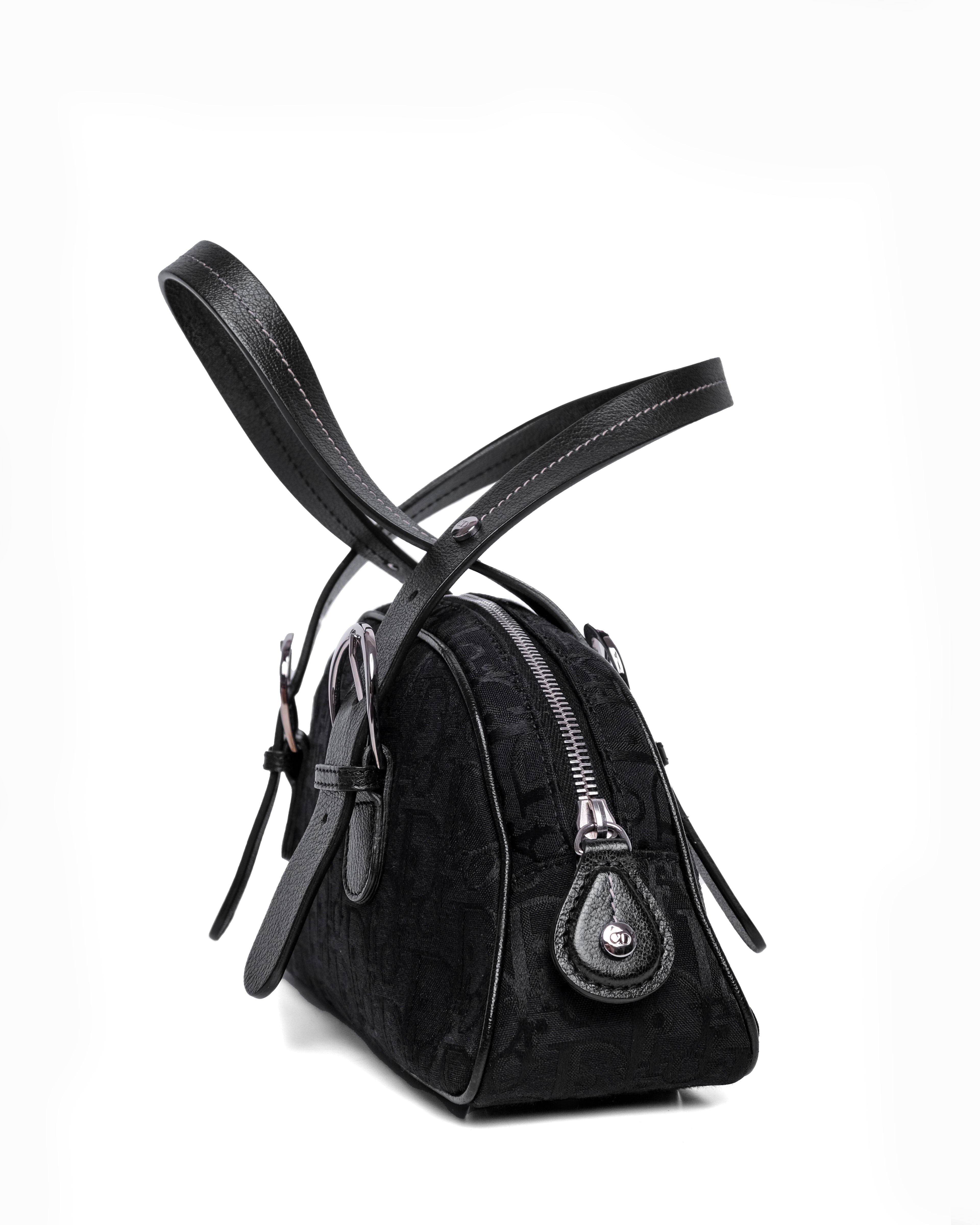 CHRISTIAN DIOR OBLIQUE FLOAL JACQUARD BAG