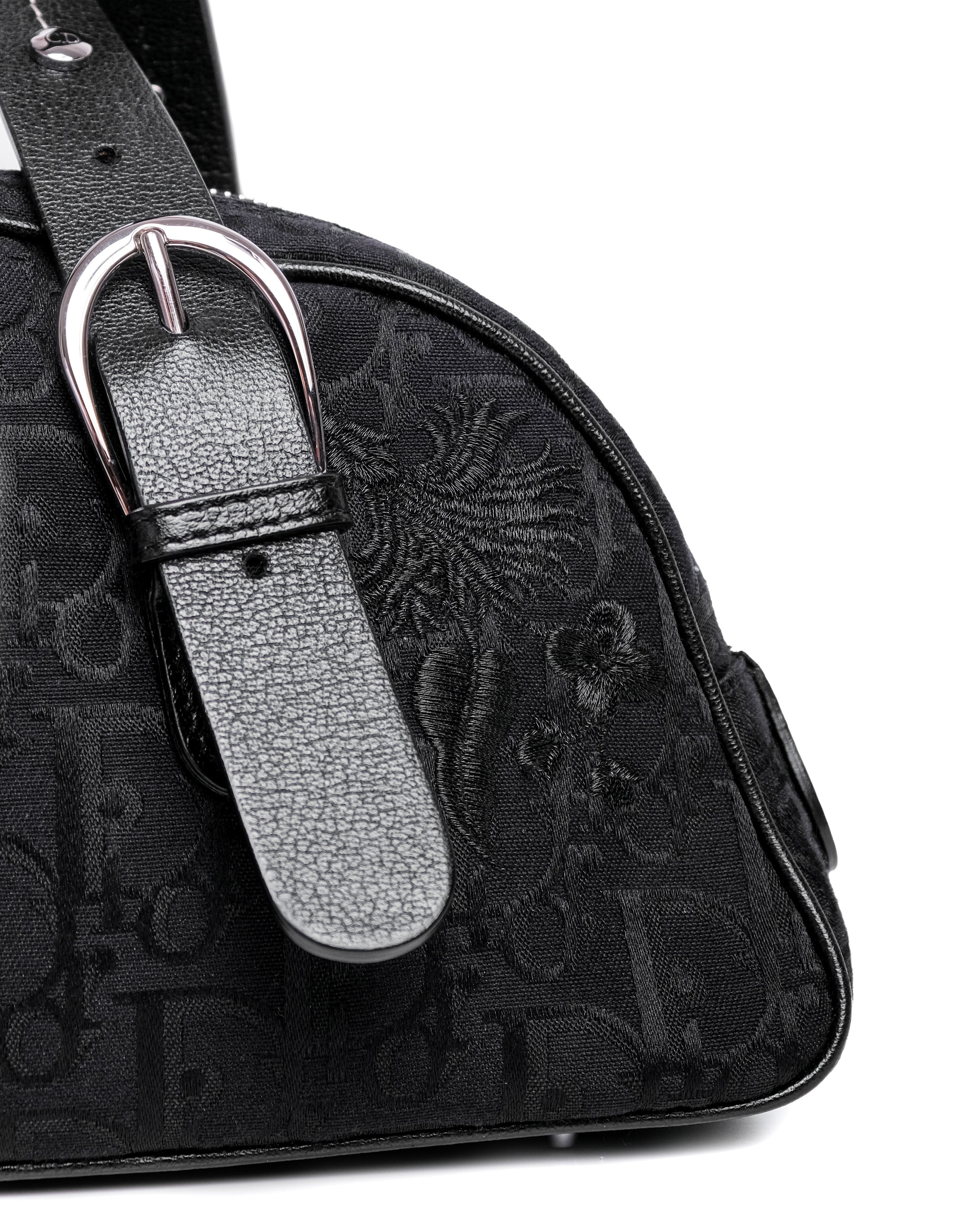 CHRISTIAN DIOR OBLIQUE FLOAL JACQUARD BAG