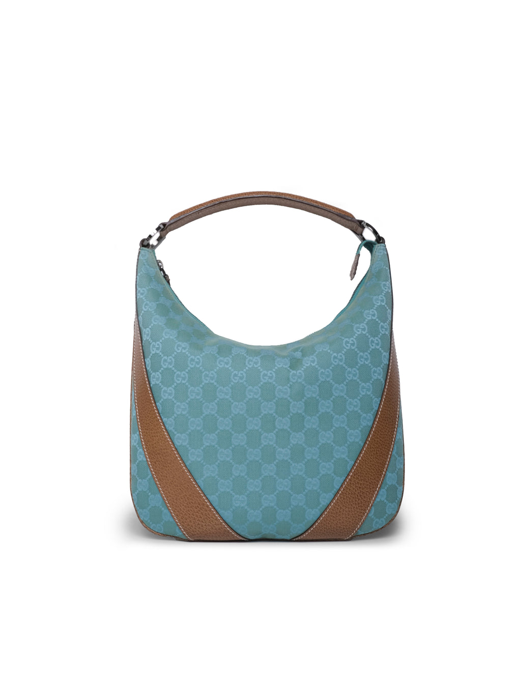 GUCCI BRAUNE GG CANVAS HOBO BAG