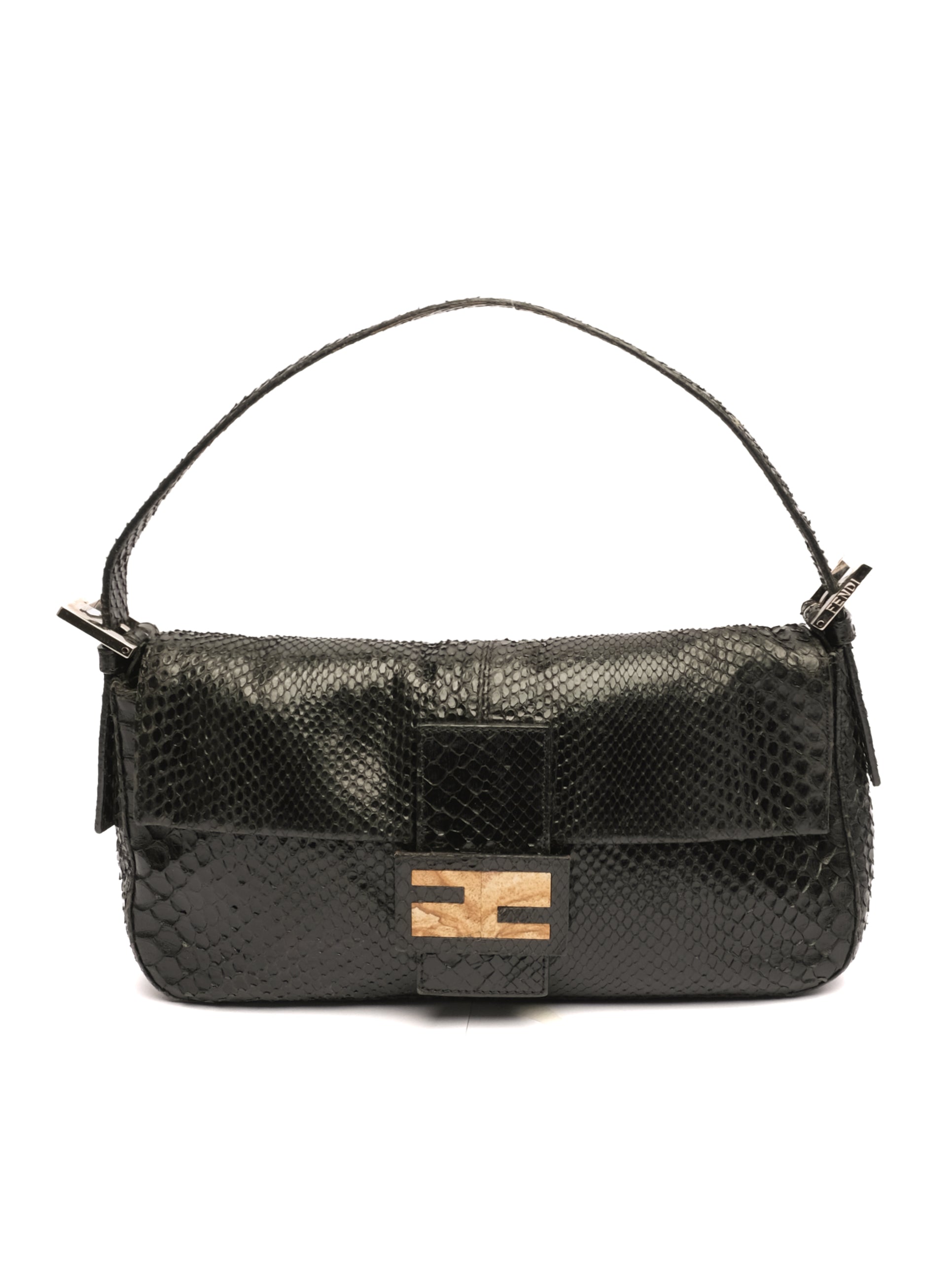 FENDI PYTHON BAGUETTE BAG
