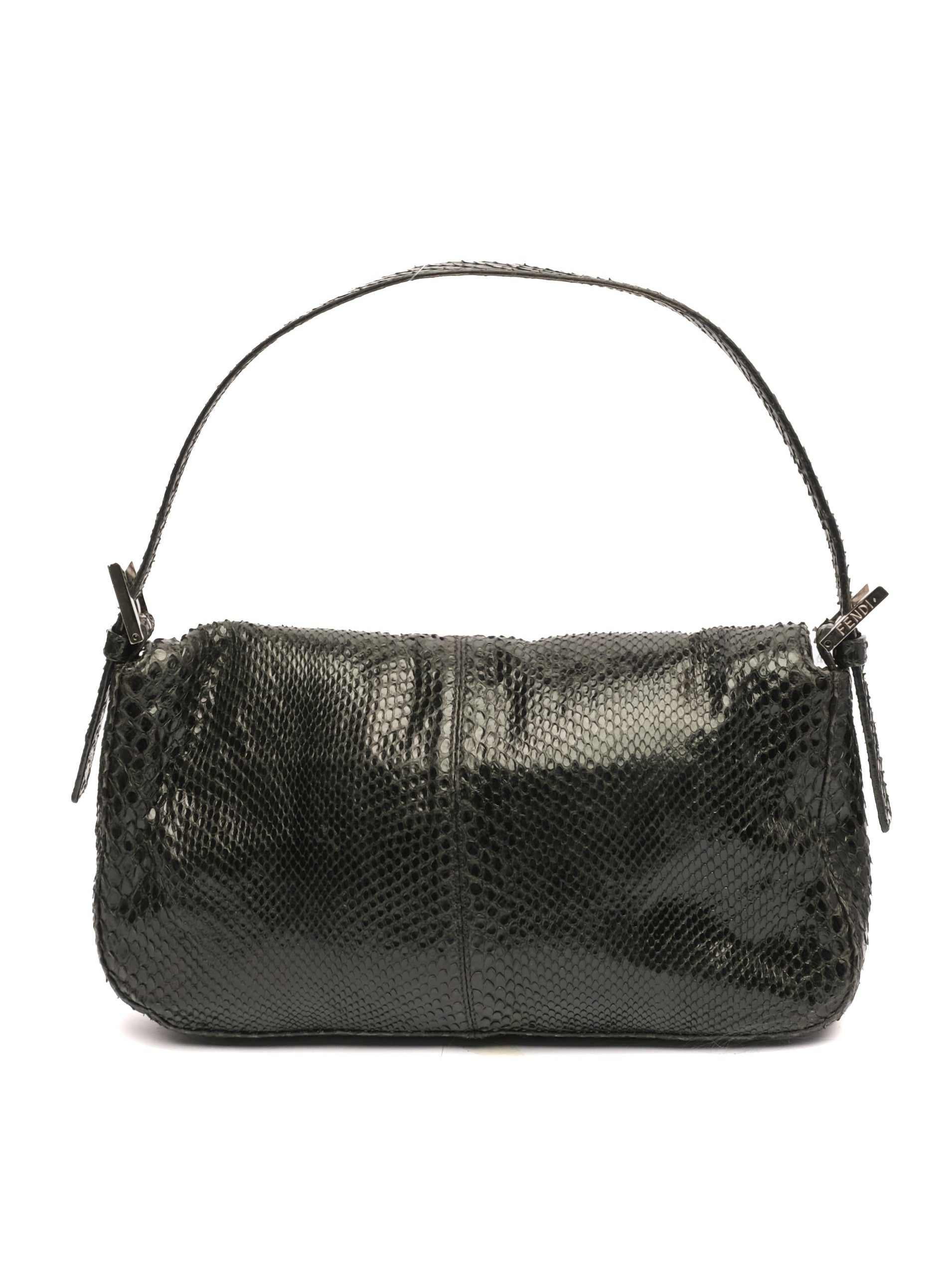 FENDI PYTHON BAGUETTE BAG