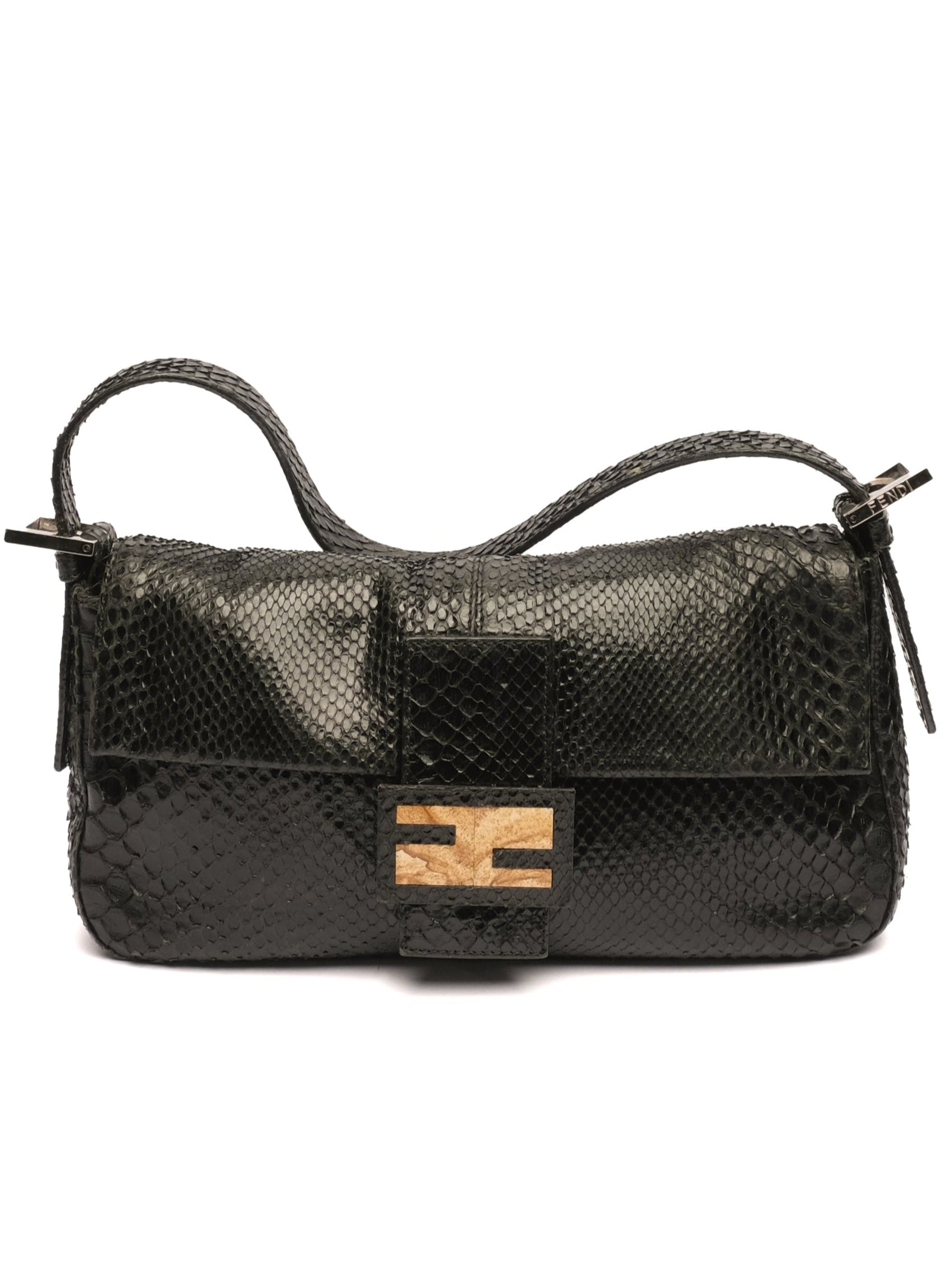 FENDI PYTHON BAGUETTE BAG
