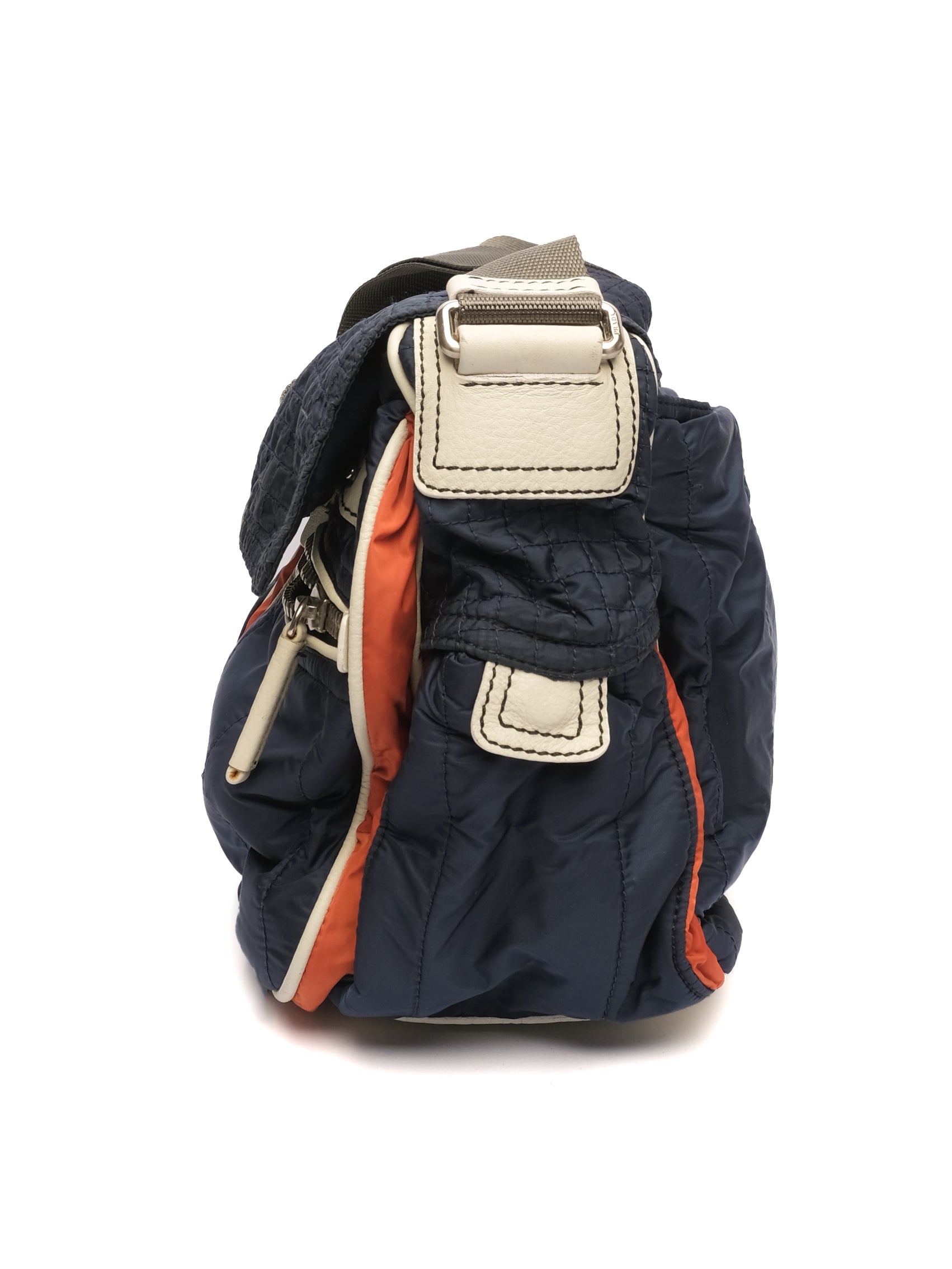 PRADA QUILTED MESSANGER BAG