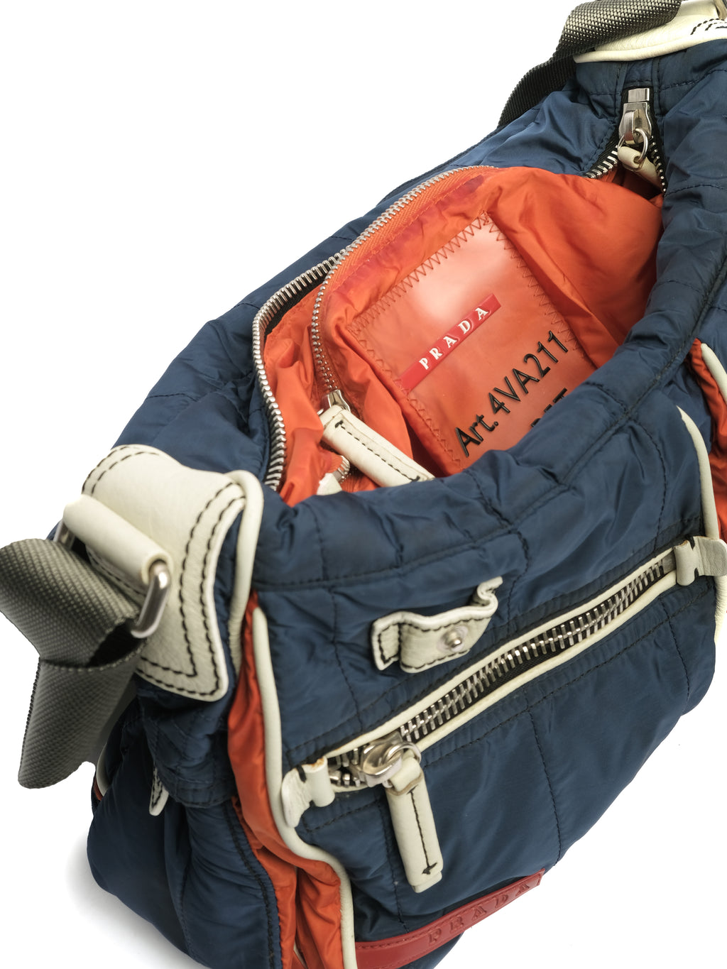 PRADA QUILTED MESSANGER BAG