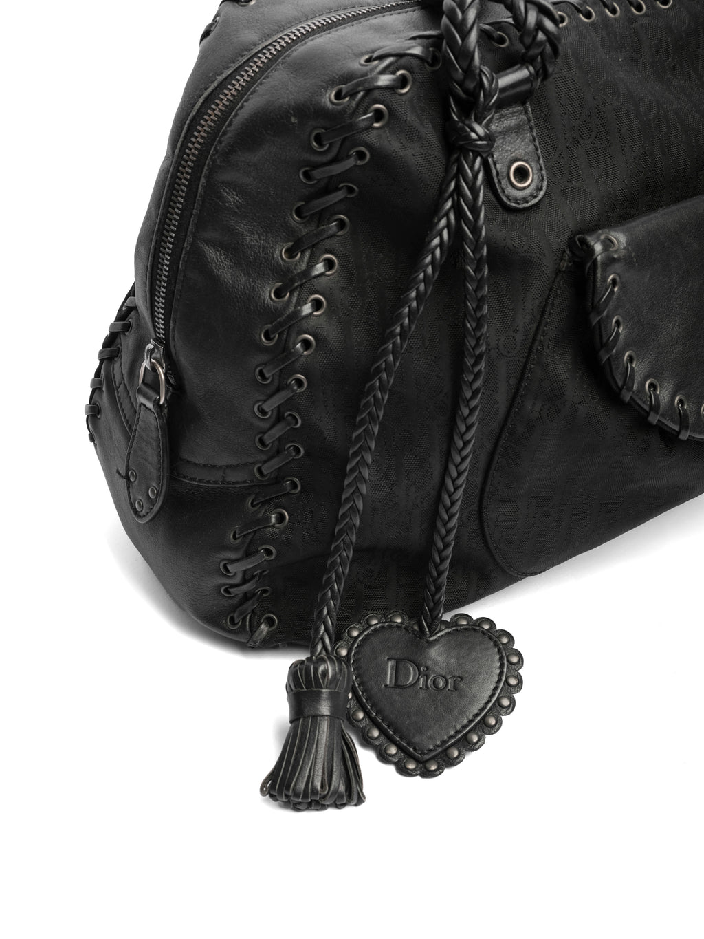 CHRISTIAN DIOR ETHNIC MONOGRAM OBLIO BAG