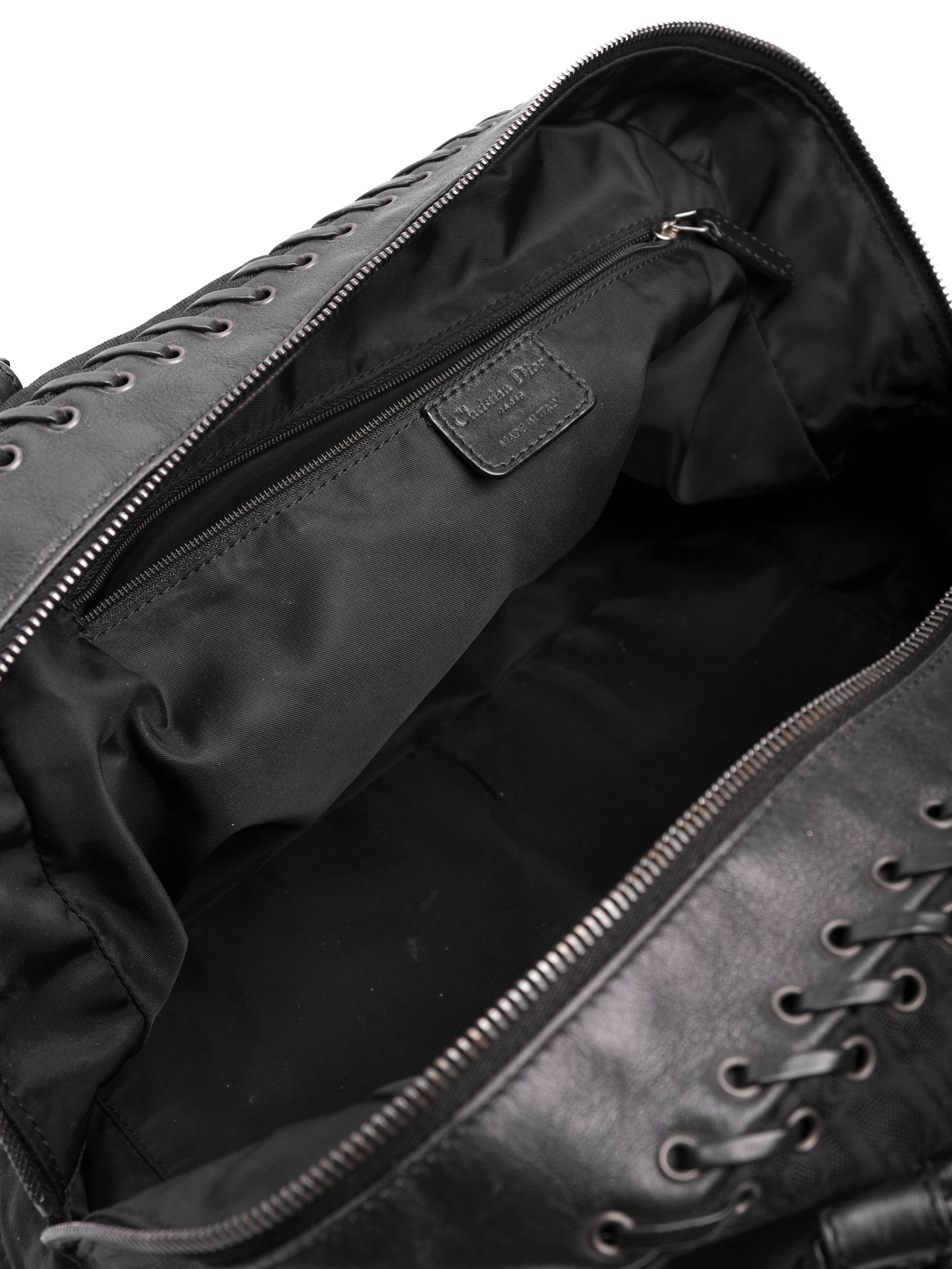 CHRISTIAN DIOR ETHNIC MONOGRAM OBLIO BAG