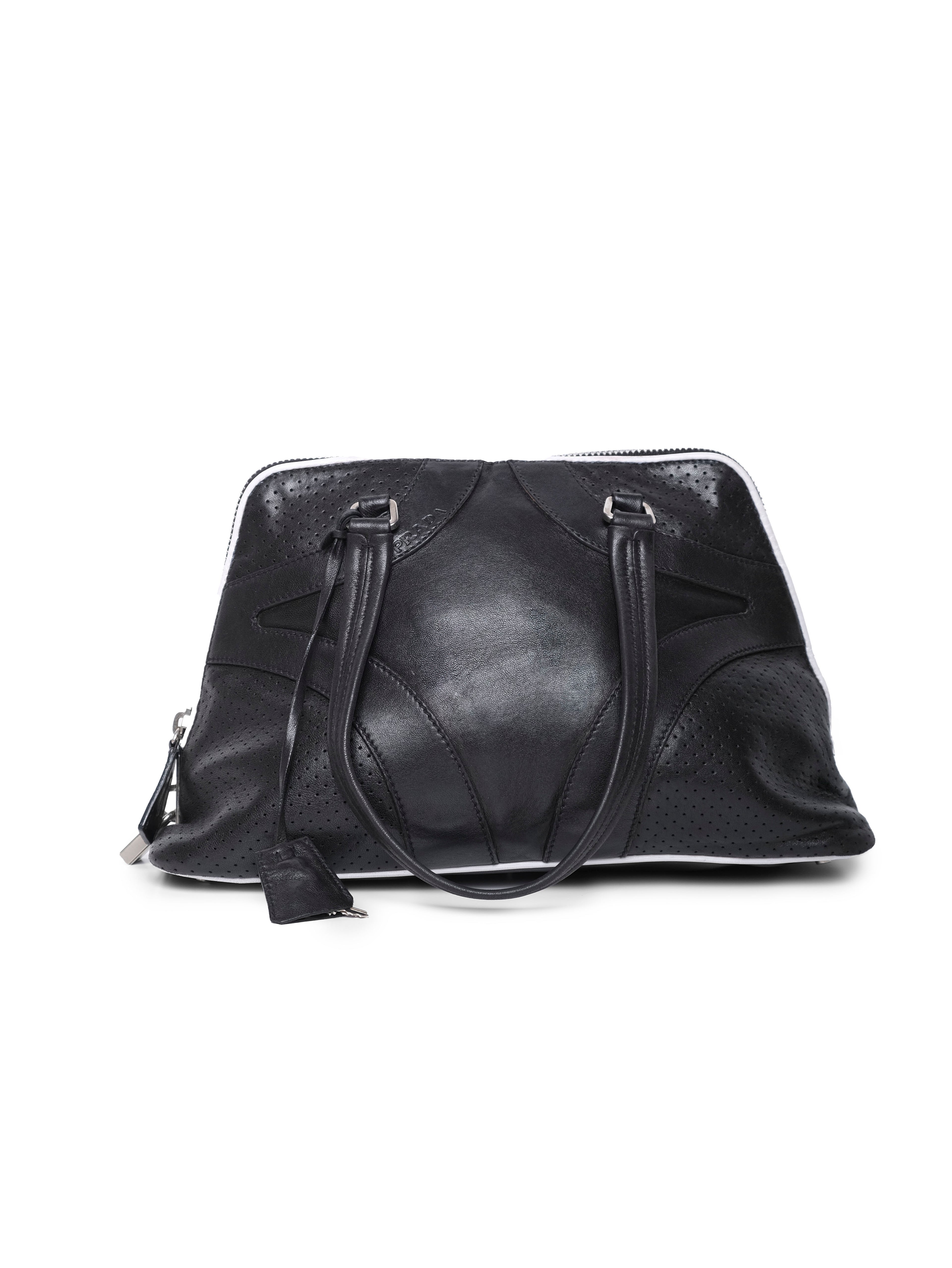 PRADA TRAPEZE BOWLER BAG