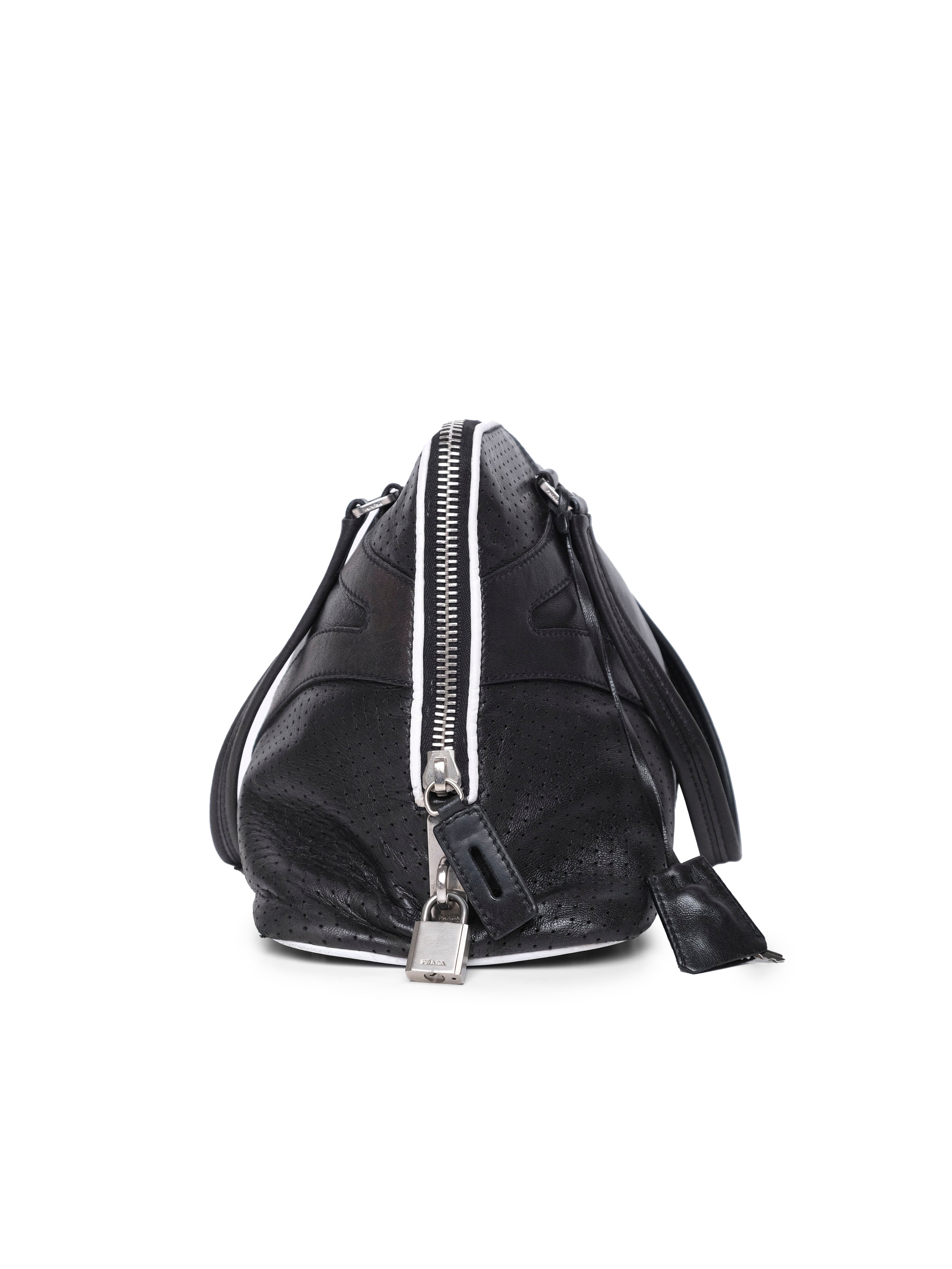 PRADA TRAPEZE BOWLER BAG
