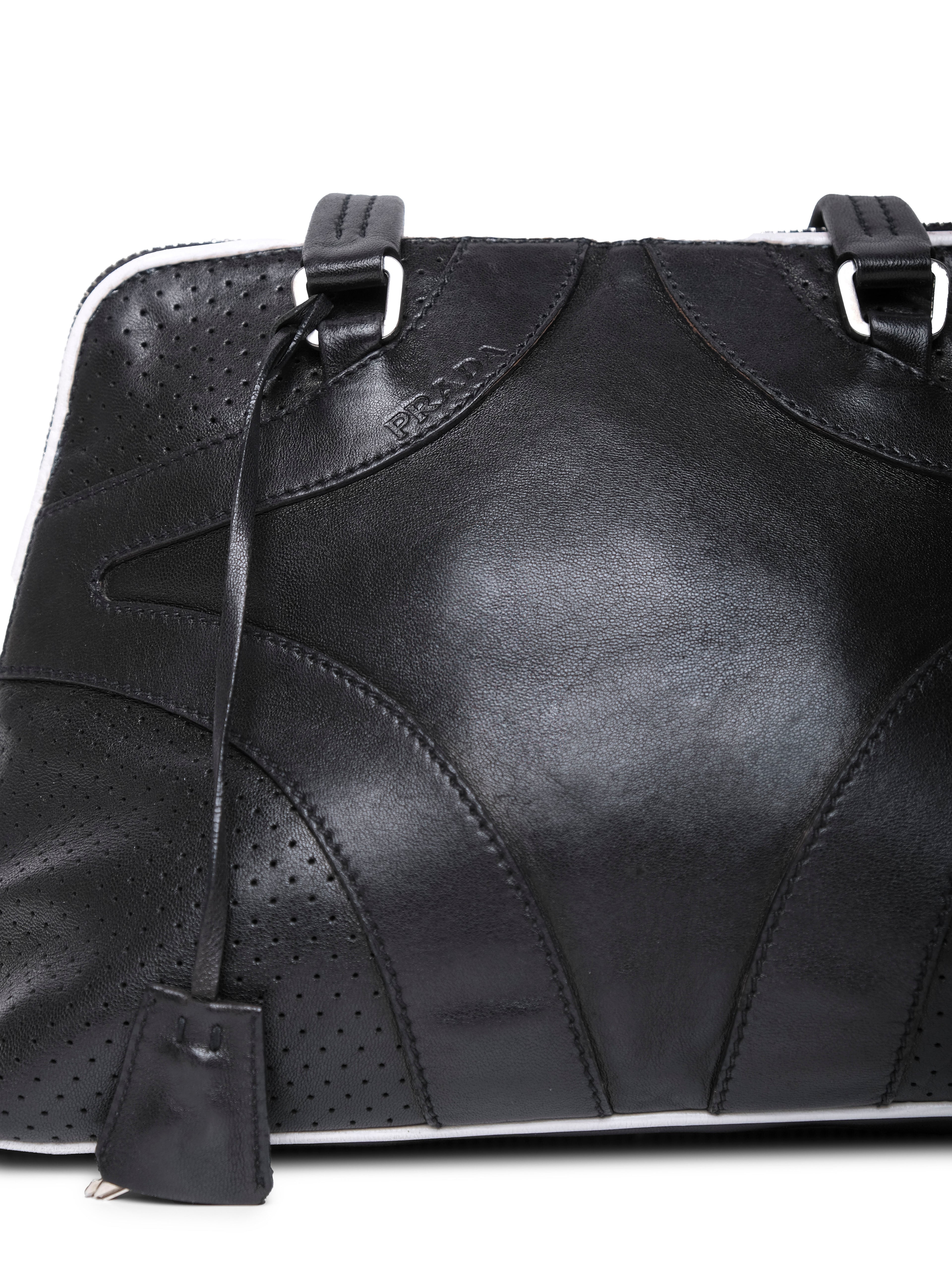 PRADA TRAPEZE BOWLER BAG