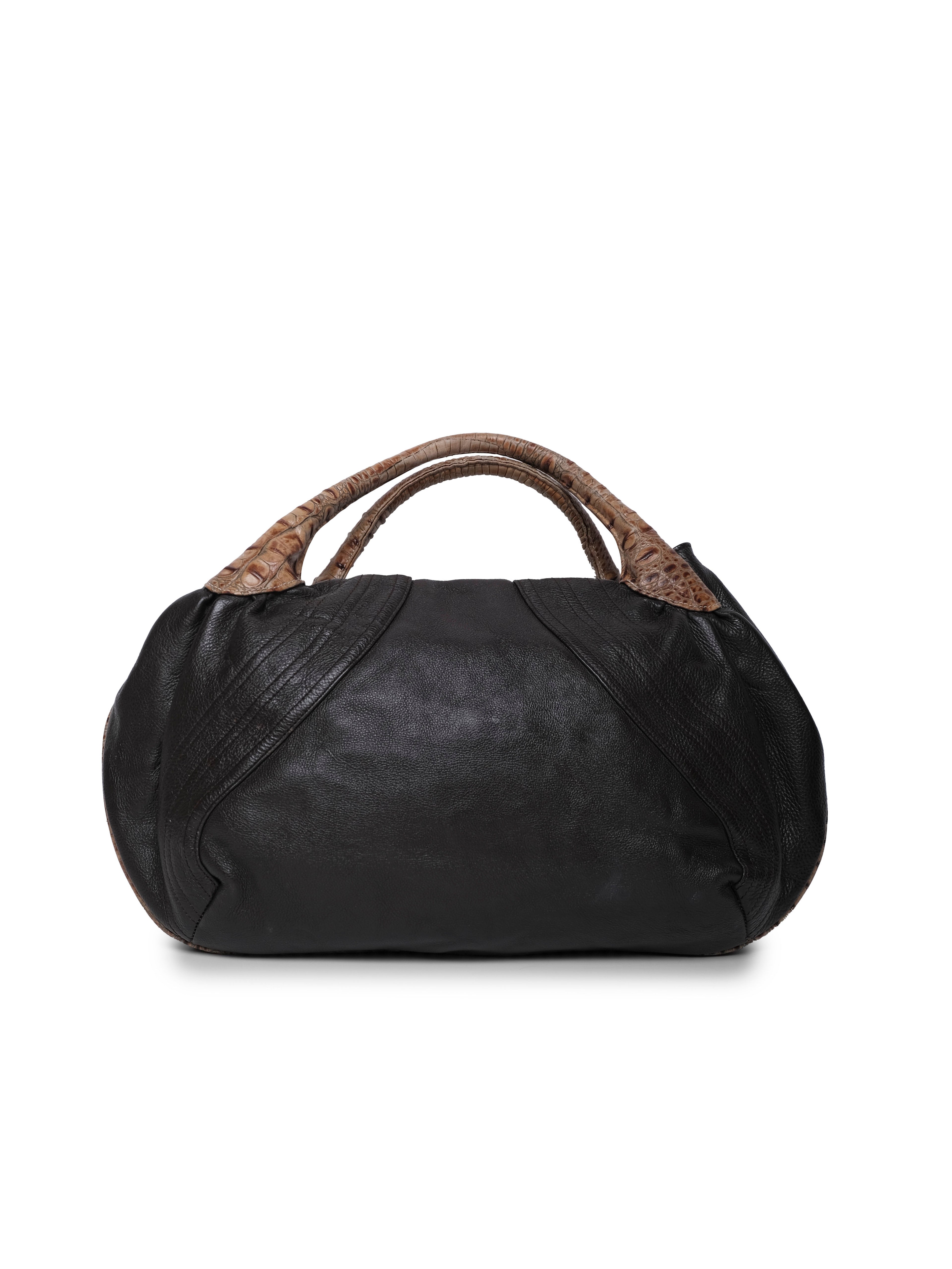 FENDI CROCODILE-TRIM SPY BAG