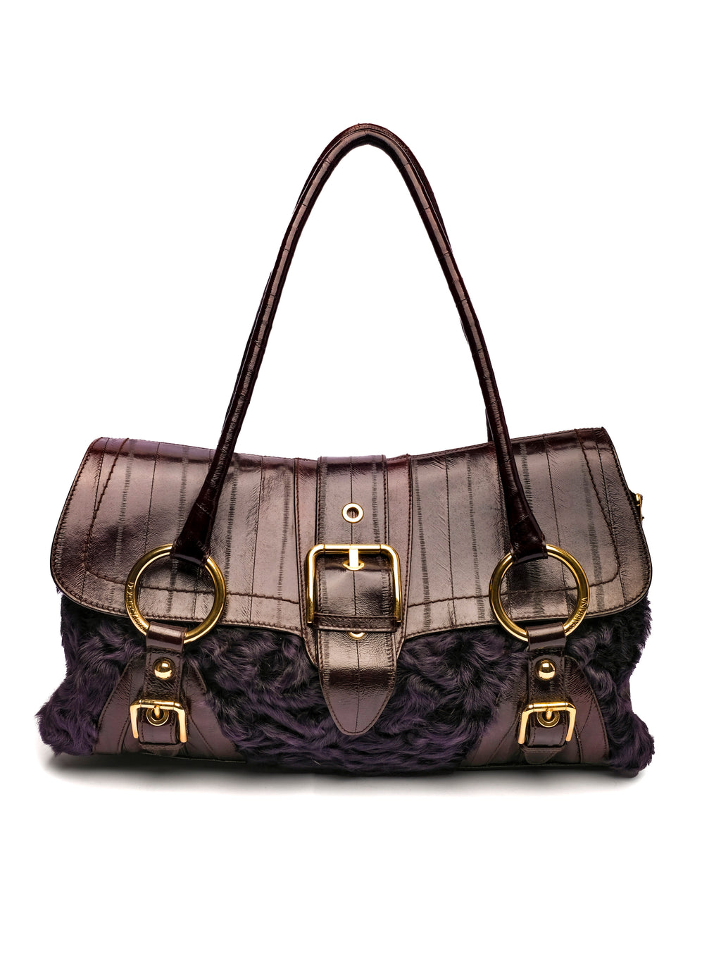 DOLCE & GABBANA BOARDTAIL EEL SKIN BAG