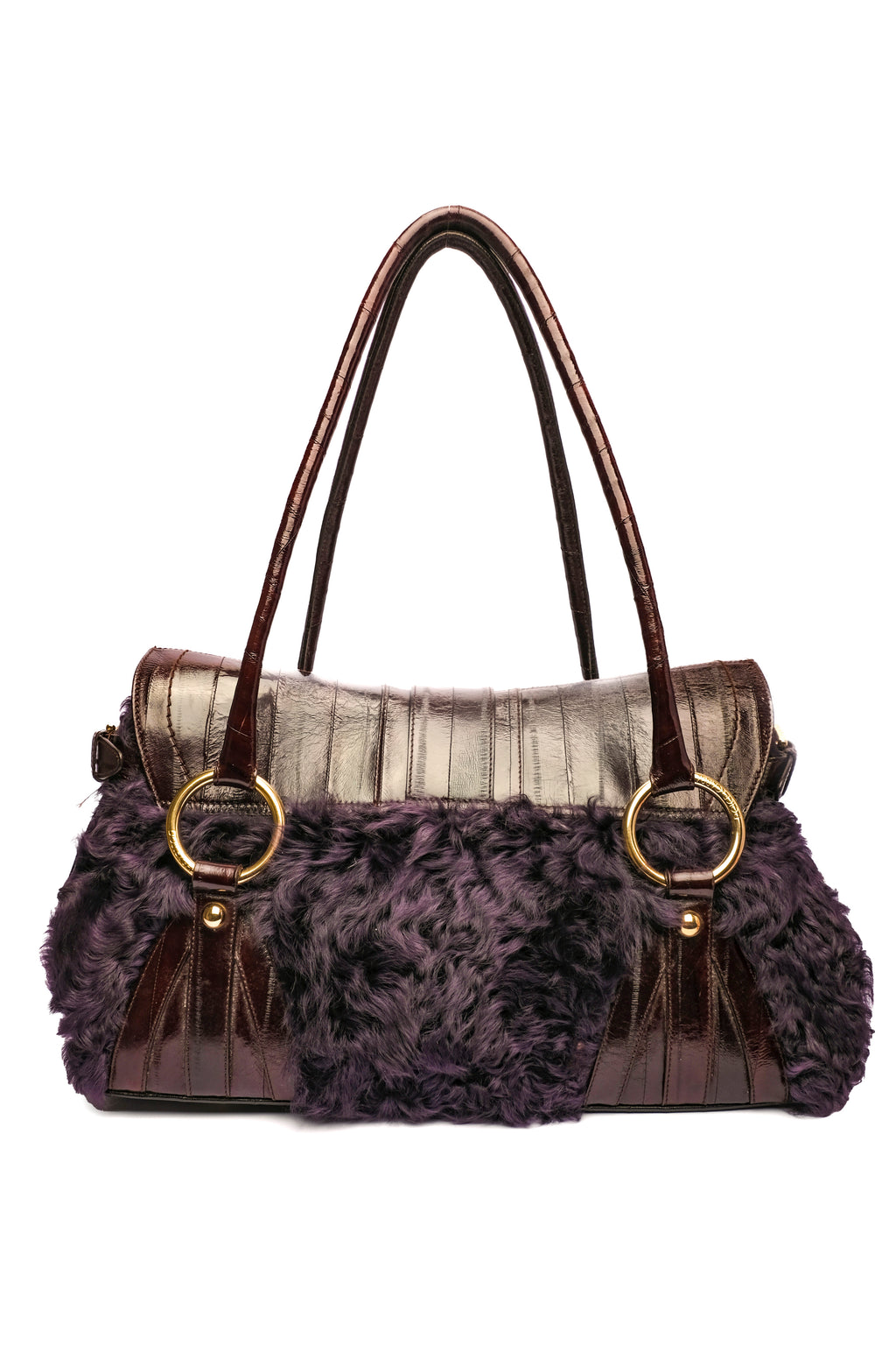 DOLCE & GABBANA BOARDTAIL EEL SKIN BAG