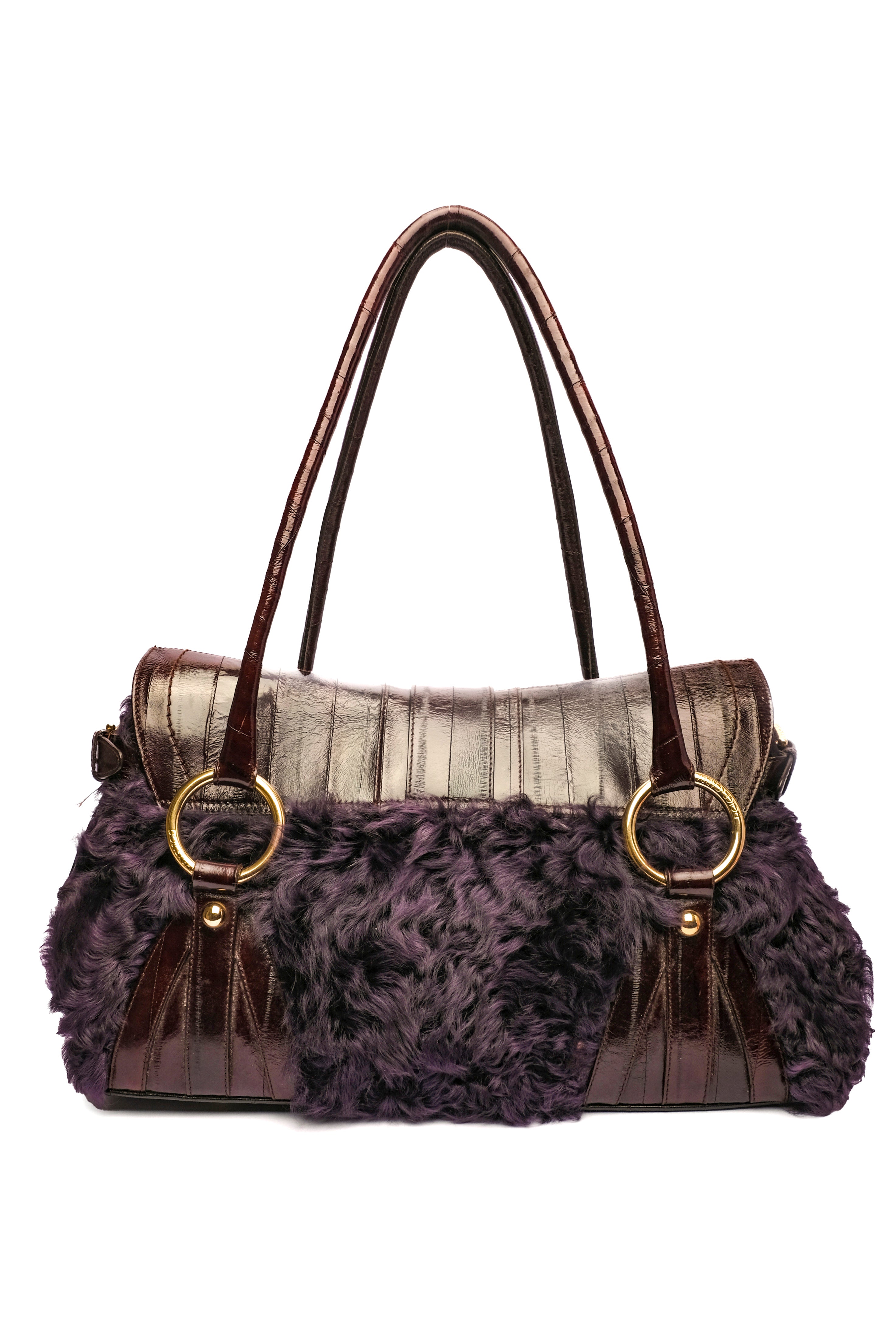 DOLCE & GABBANA BOARDTAIL EEL SKIN BAG