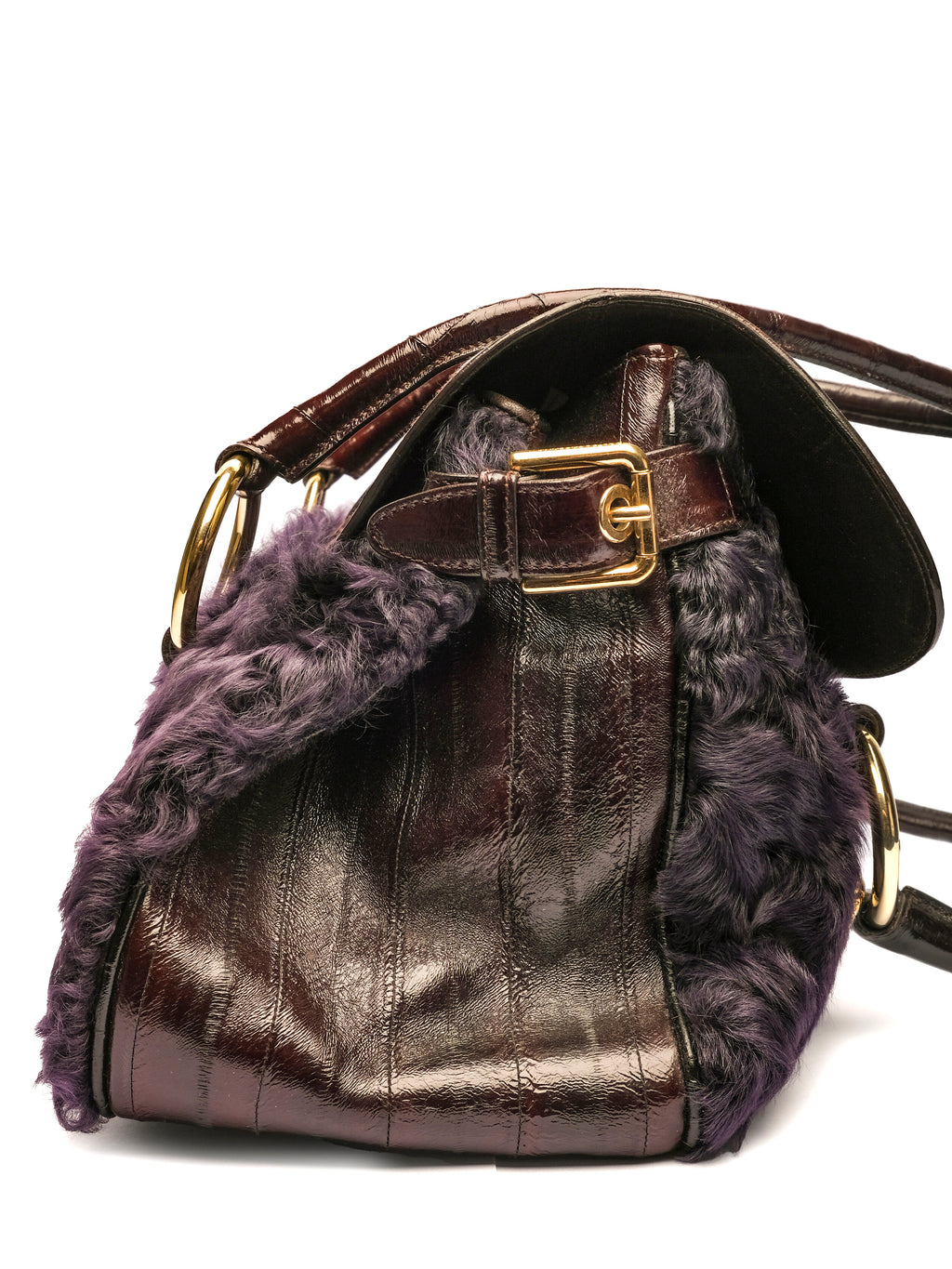 DOLCE & GABBANA BOARDTAIL EEL SKIN BAG