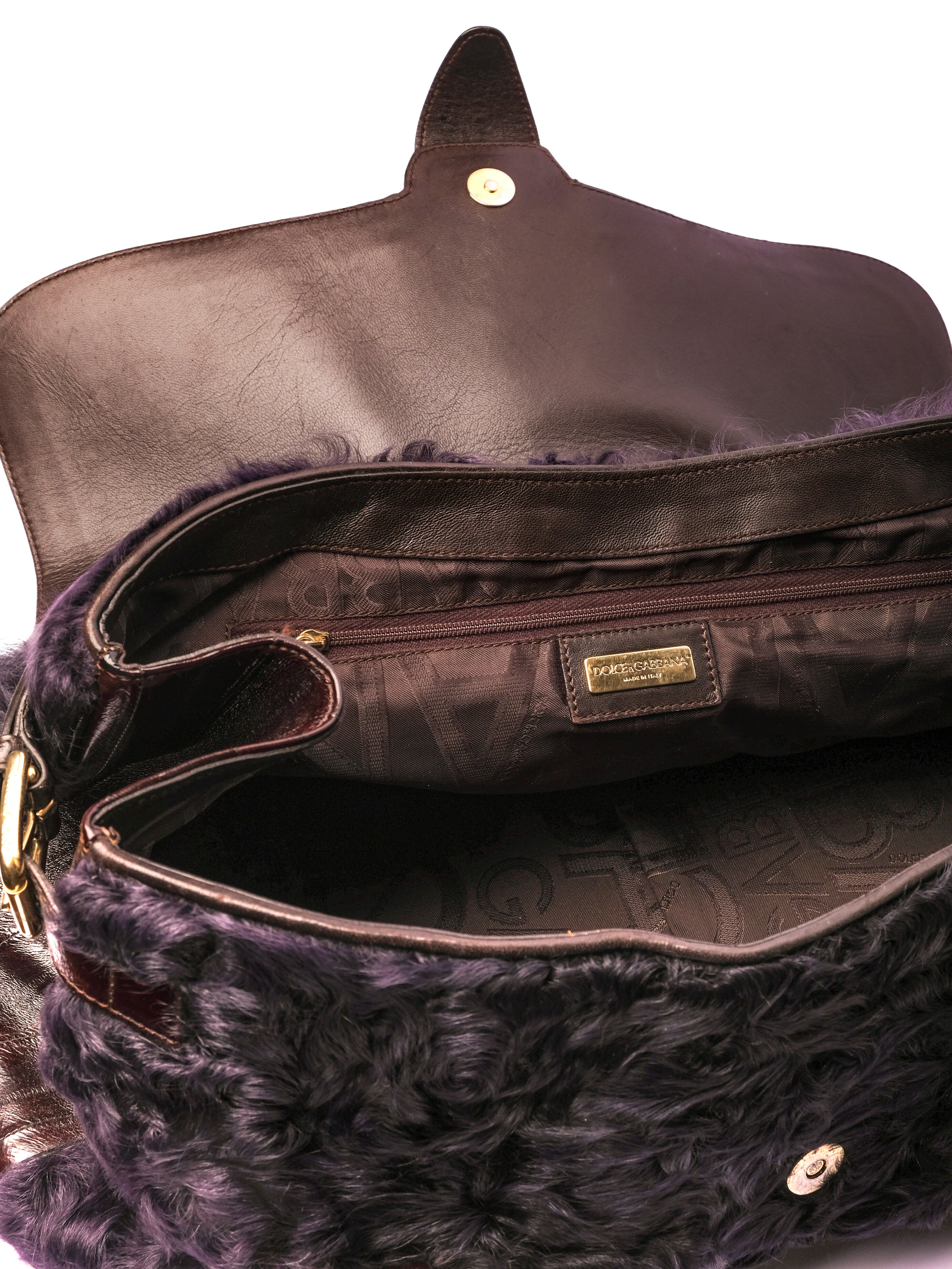 DOLCE & GABBANA BOARDTAIL EEL SKIN BAG