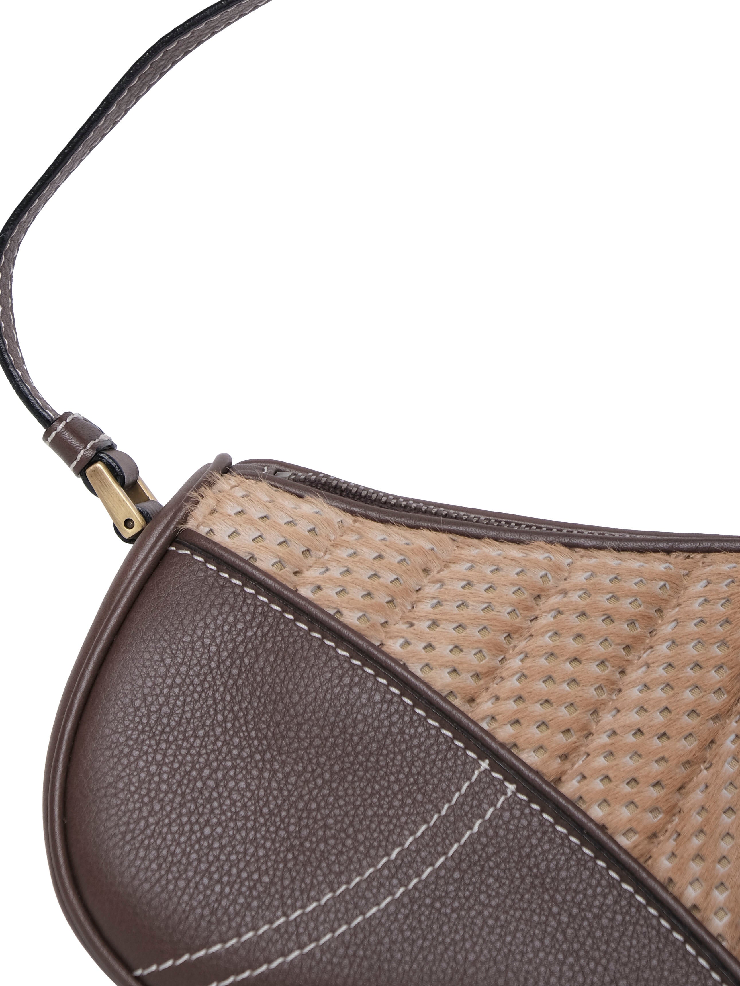 CHRISTIAN DIOR PONY HAIR MONTAIGNE CADILLAC BAG