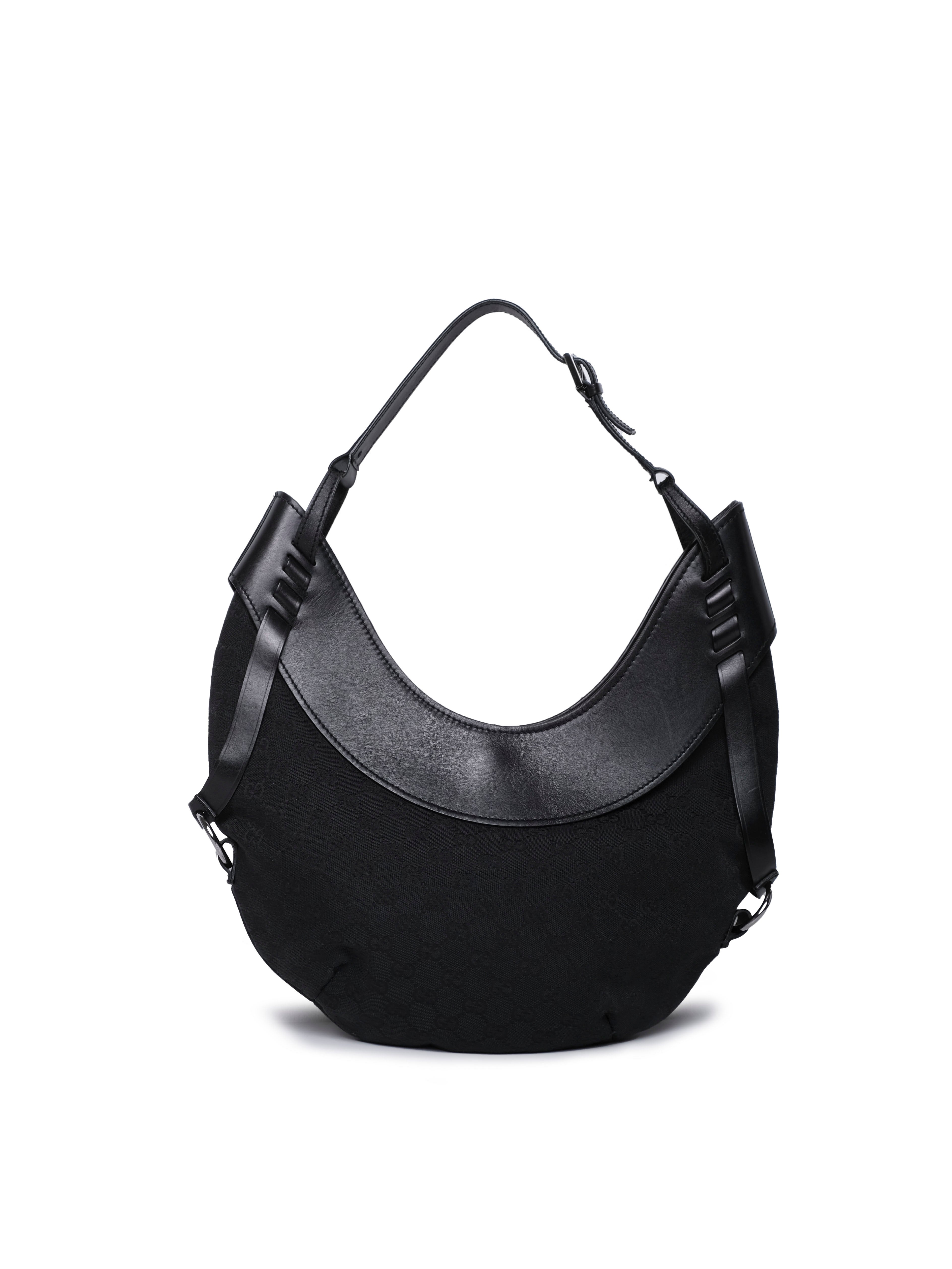 GUCCI GG HALF MOON HOBO BAG