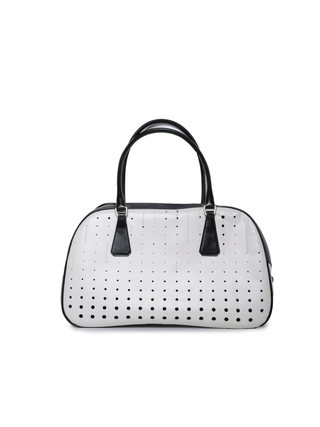 PRADA VITELLO FORI BOWLER BAULETTO BAG