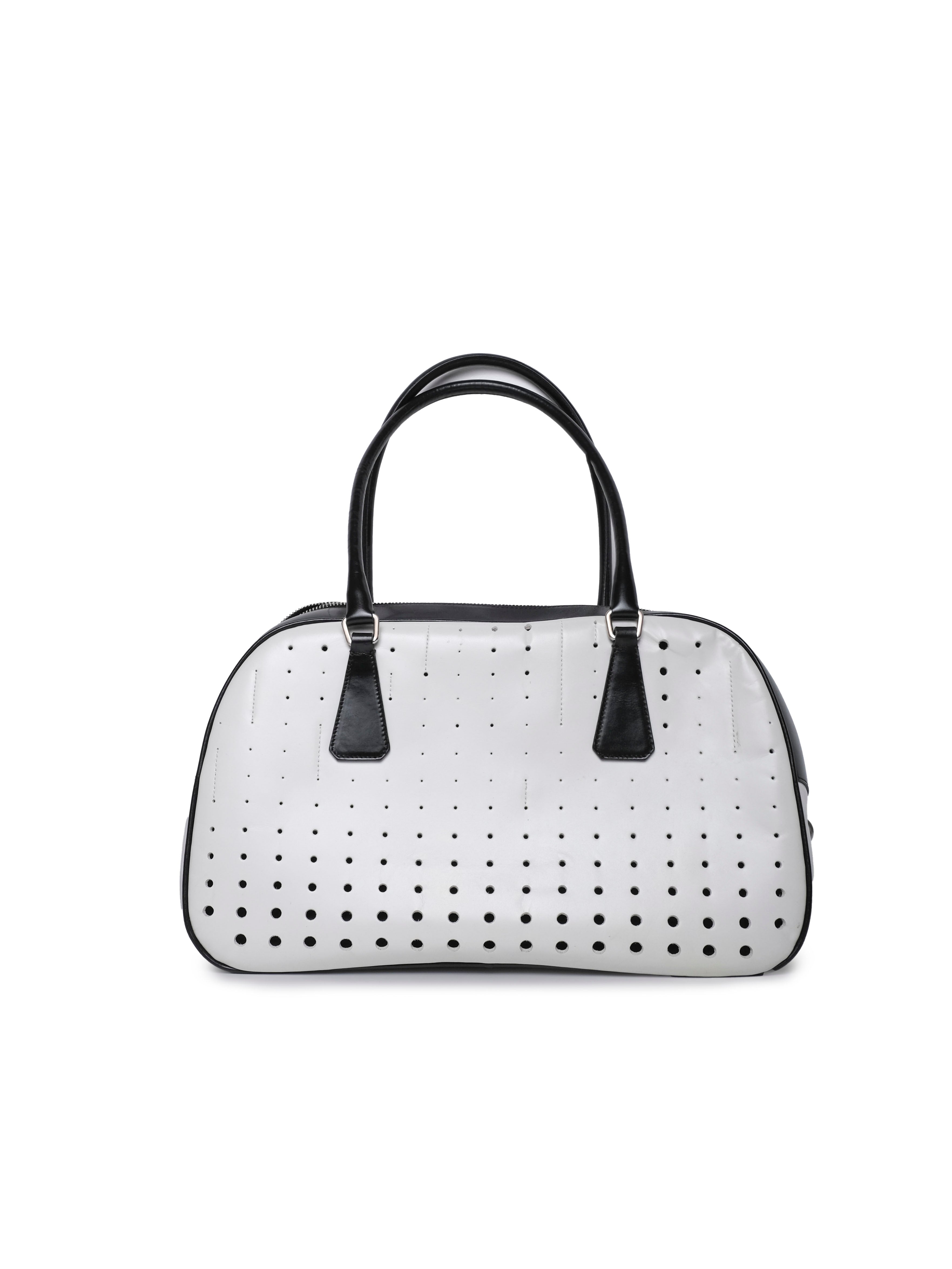 PRADA VITELLO FORI BOWLER BAULETTO BAG
