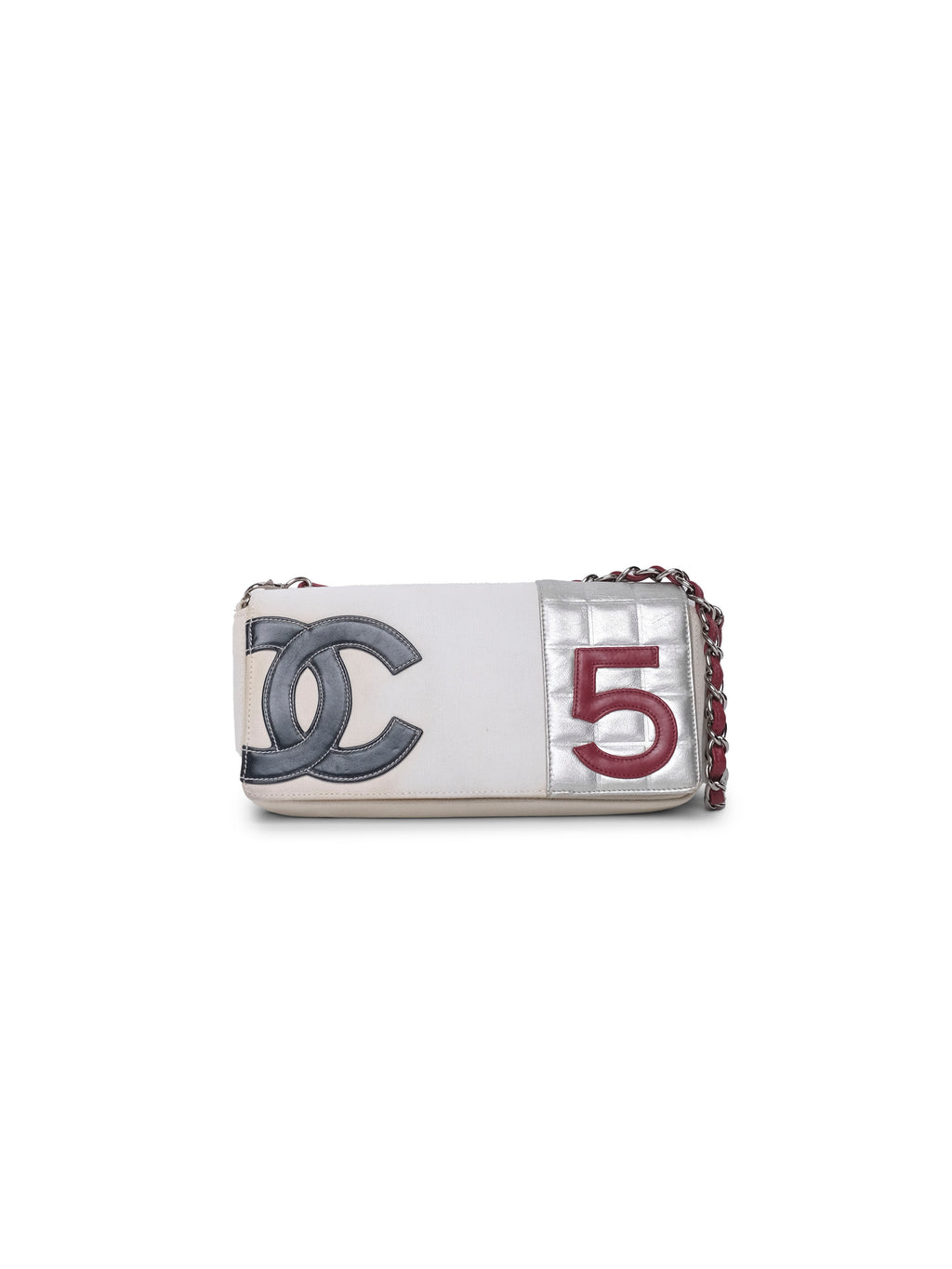 CHANEL METALLIC CHOCOLATE BAR CC N.5 BAG
