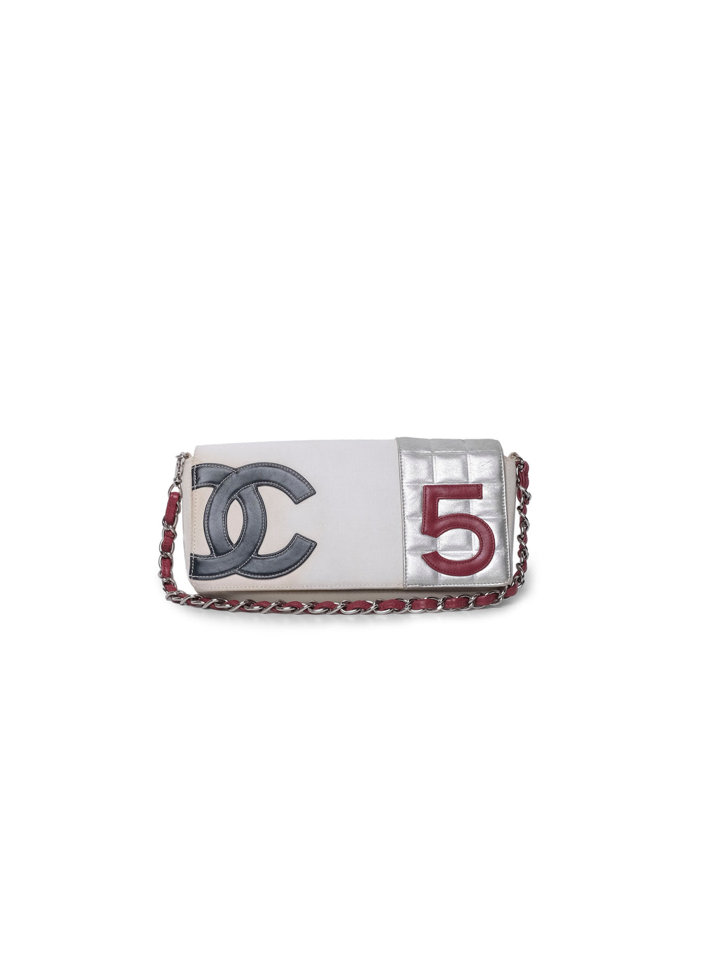 CHANEL METALLIC CHOCOLATE BAR CC N.5 BAG