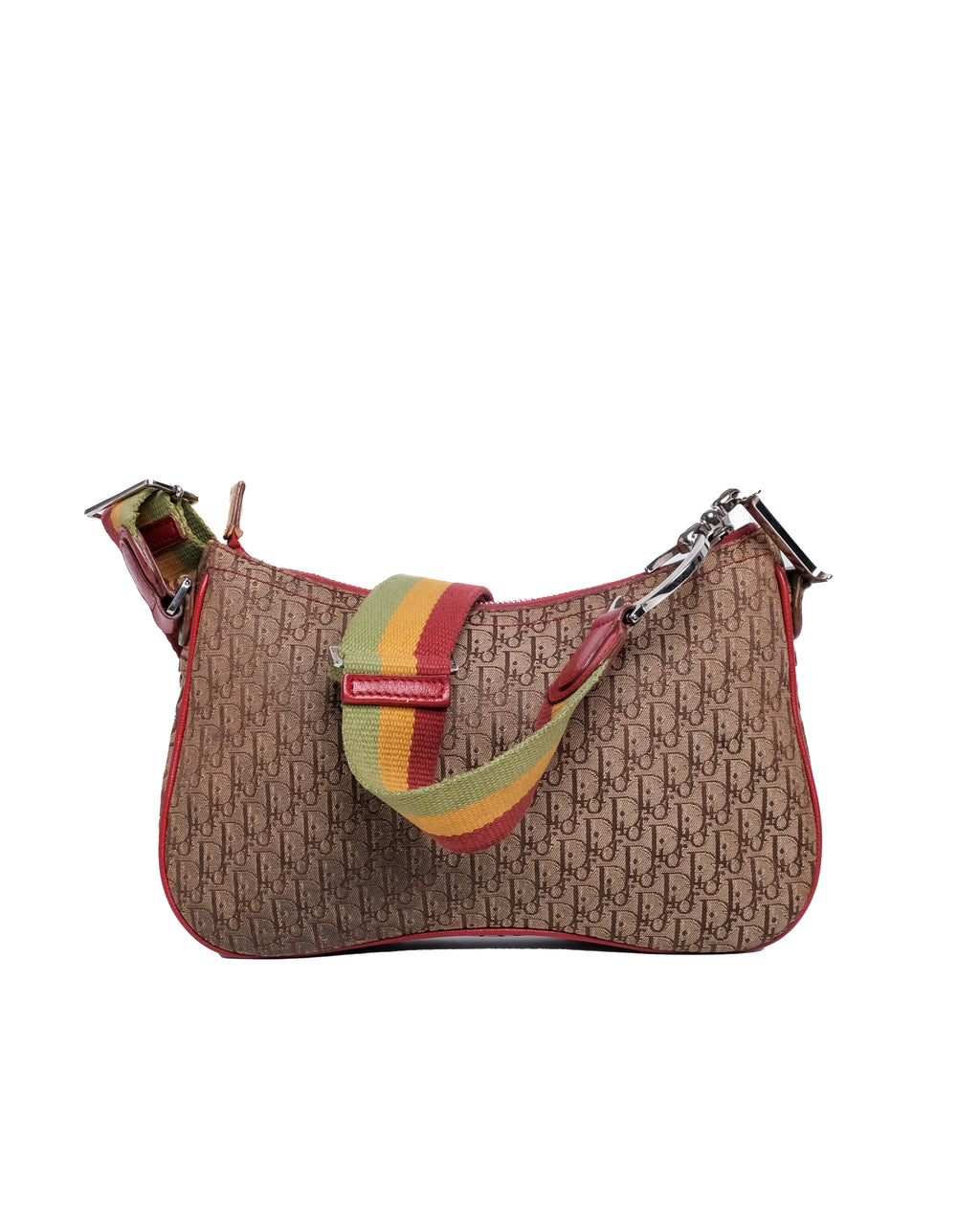 CHRISTIAN DIOR RASTA TROTTER DOUBLE SADDLE BAG