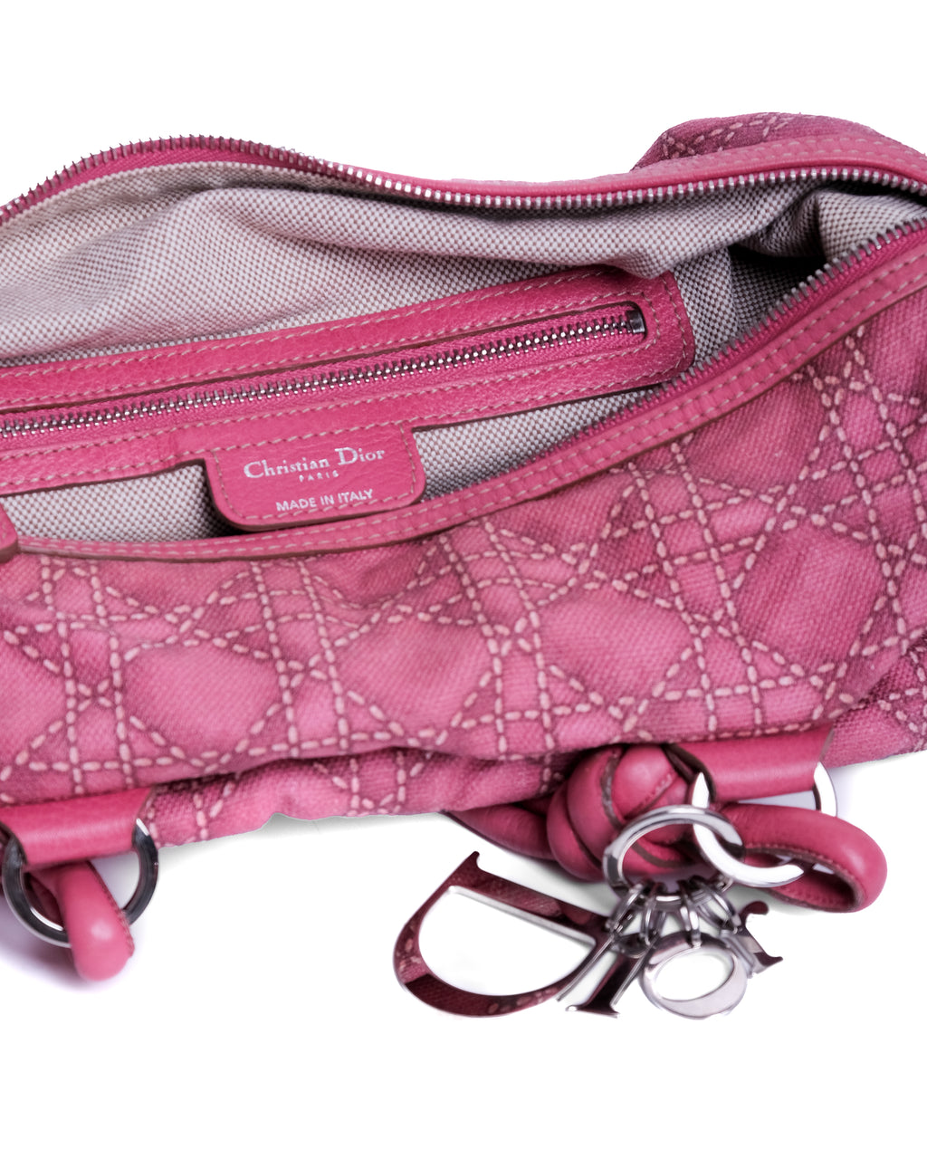 CHRISTIAN DIOR CANNAGE PRINT BAG