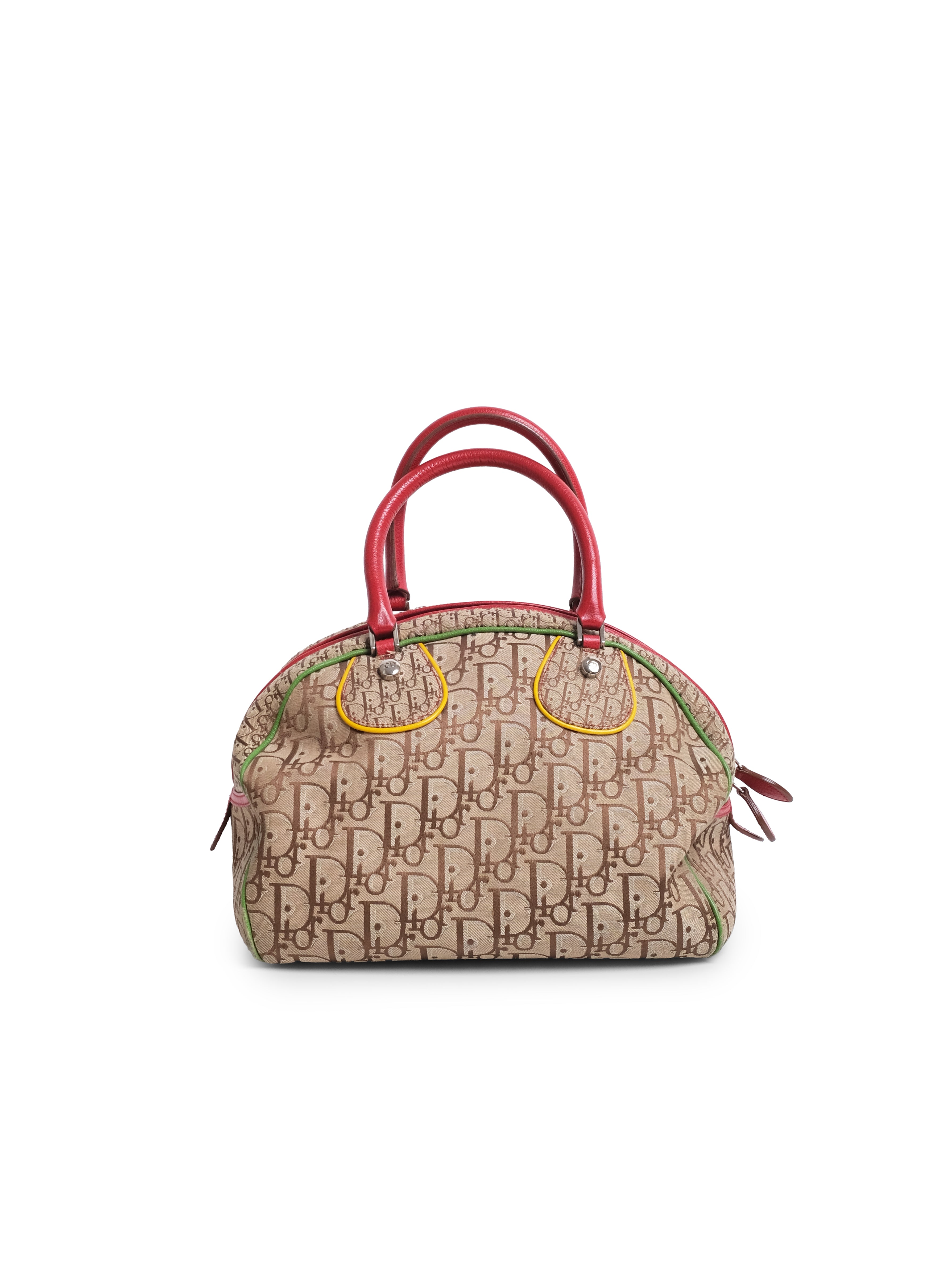 CHRISTIAN DIOR RASTA TROTTER BOWLING BAG