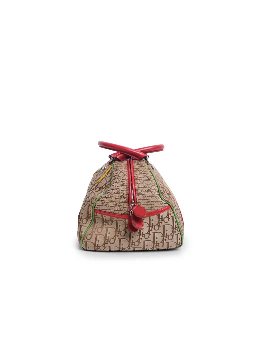 CHRISTIAN DIOR RASTA TROTTER BOWLING BAG
