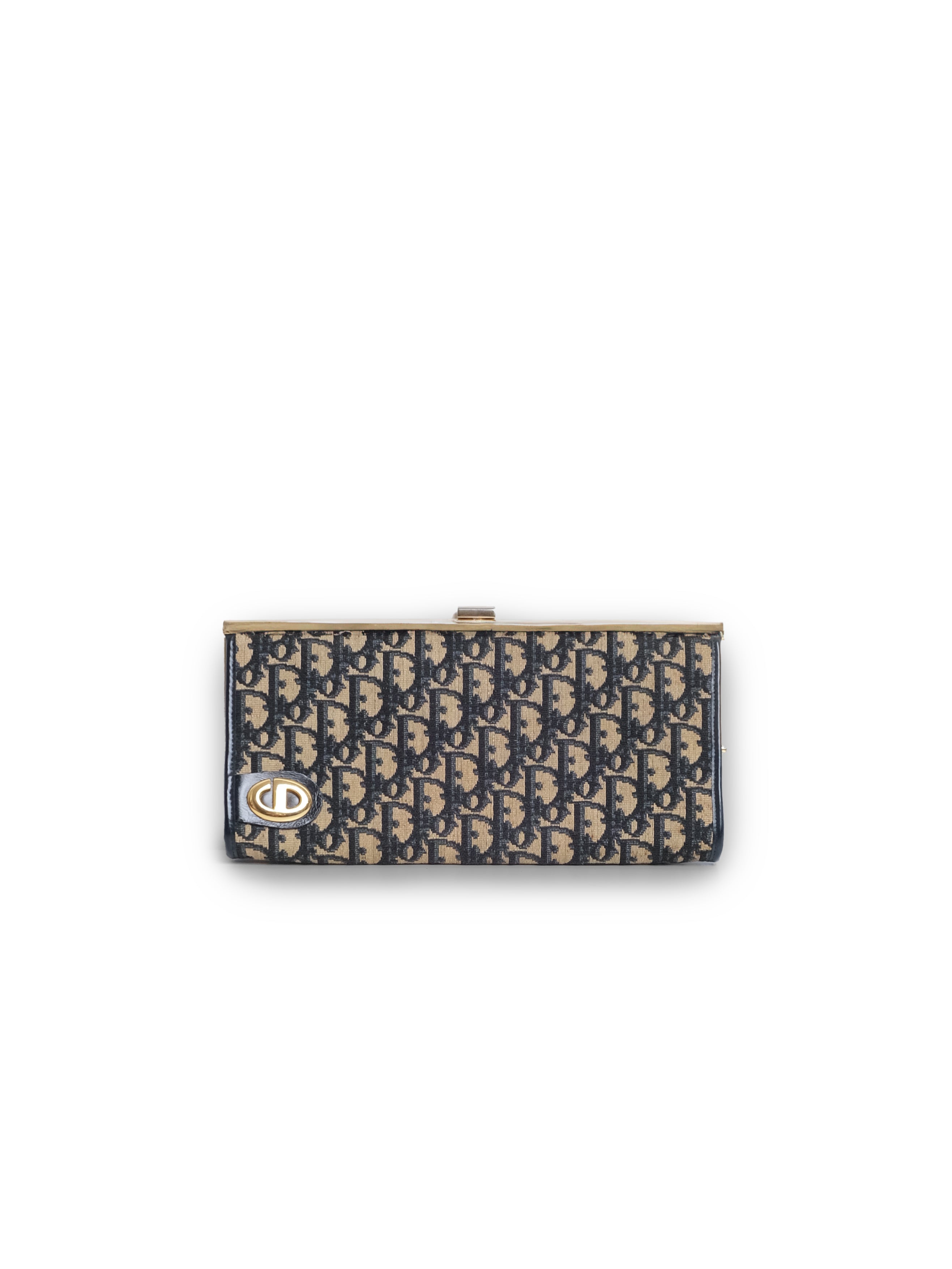 CHRISTIAN DIOR TROTTER OBLIQUE CLUTCH BAG