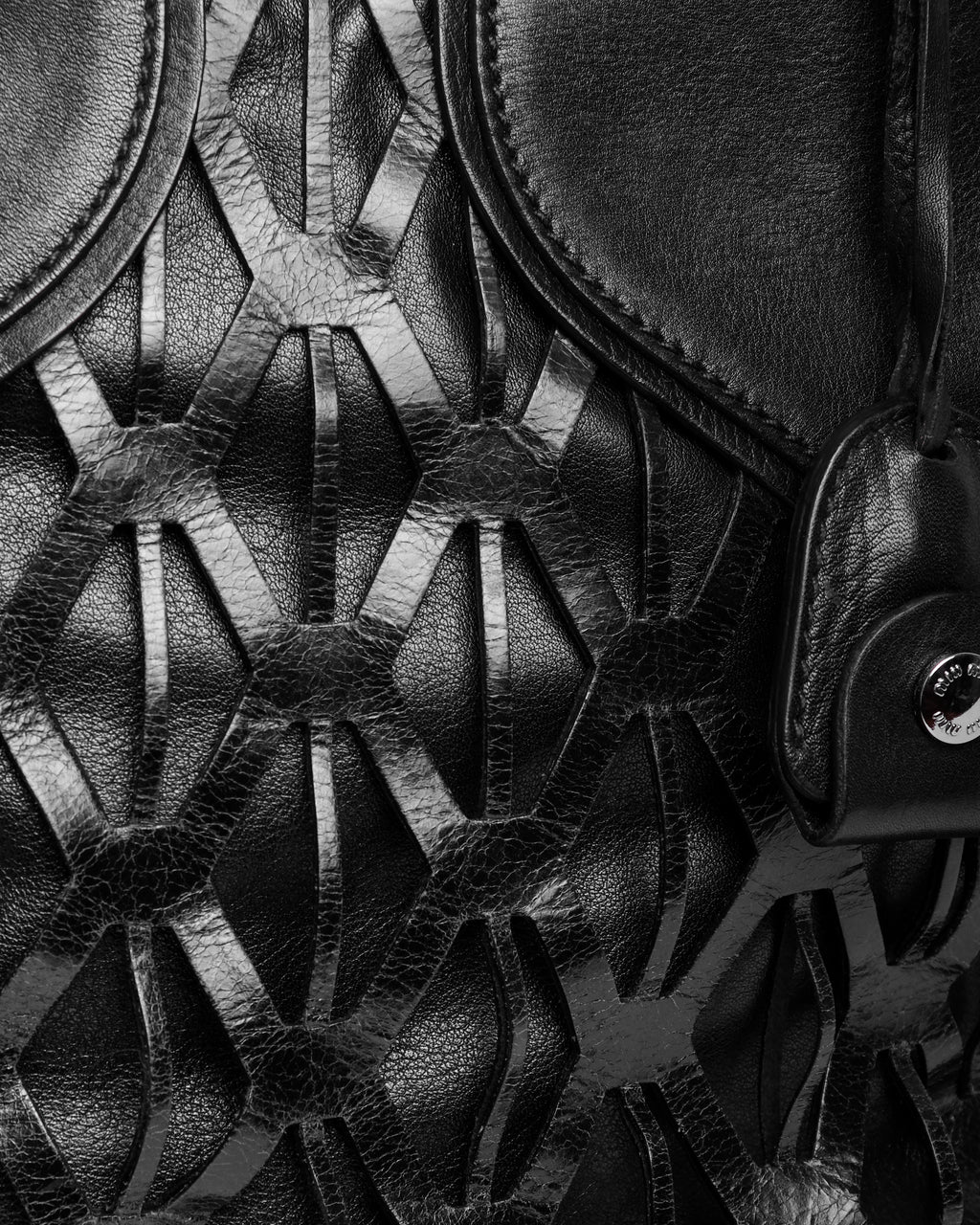 MIU MIU CUTOUT BOWLER HANDBAG