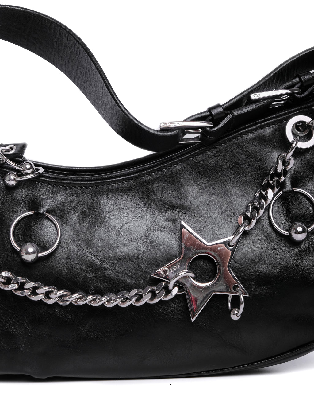 CHRISTIAN DIOR PIERCED HARDCORE BAG