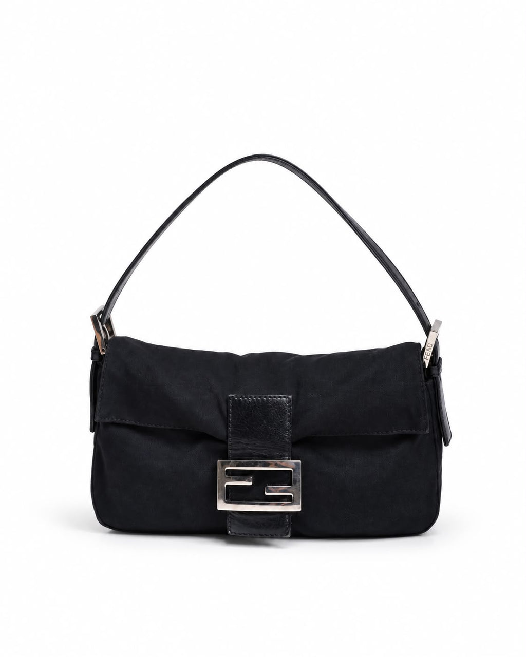 FENDI BLACK BAGUETTE BAG